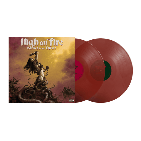 High On Fire - Snakes For The Divine Translucent Ruby Vinyl