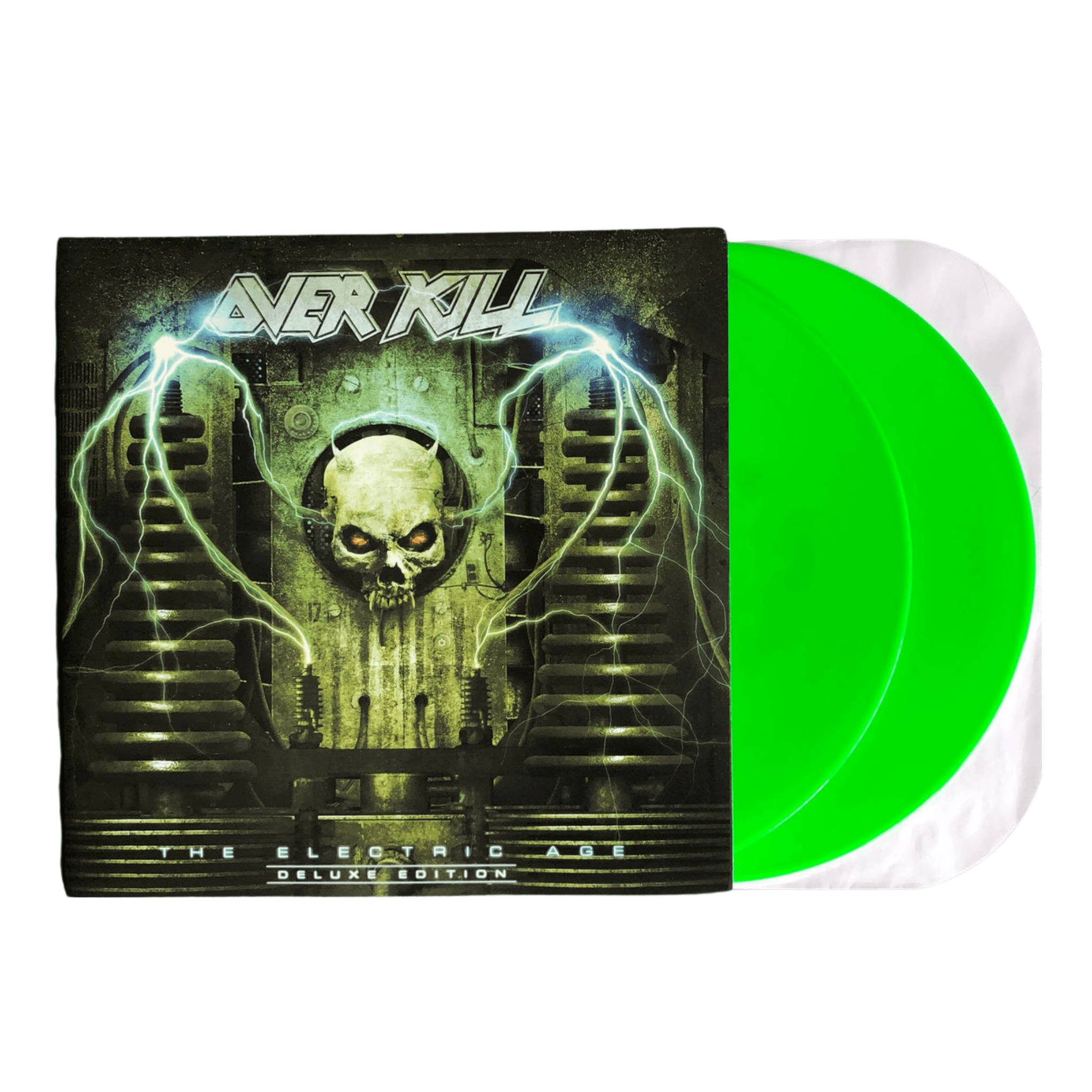 Overkill The Electric Age Green LP