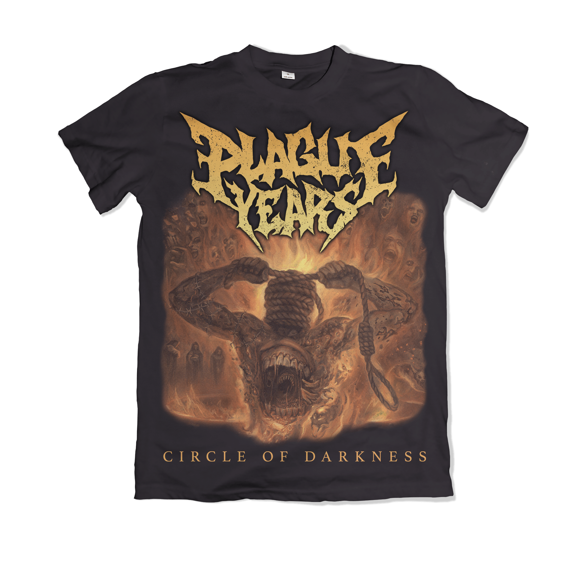 Plague Years - "Circle of Darkness" Shirt - MNRK Heavy