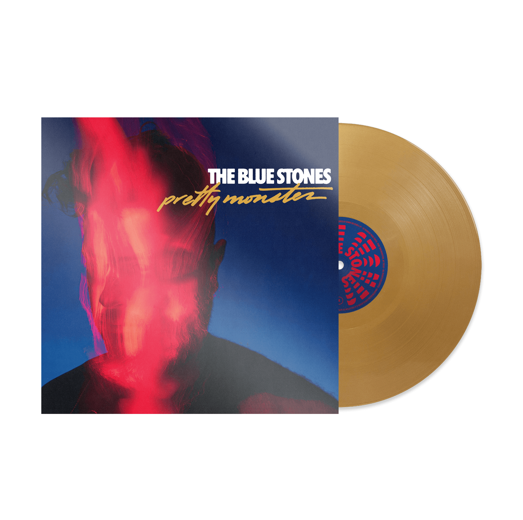 The Blue Stones - Pretty Monster Metallic Gold LP - MNRK Heavy