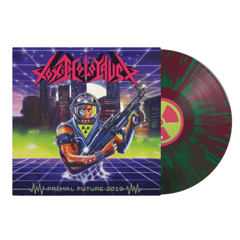 Toxic Holocaust – “Primal Future: 2019” Purple/Green LP