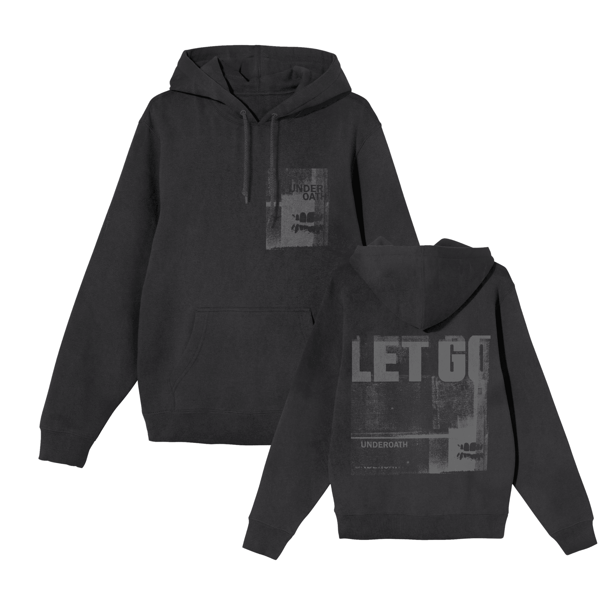 Underoath Merch Let Go Single Underoath Hoodie MNRK Heavy