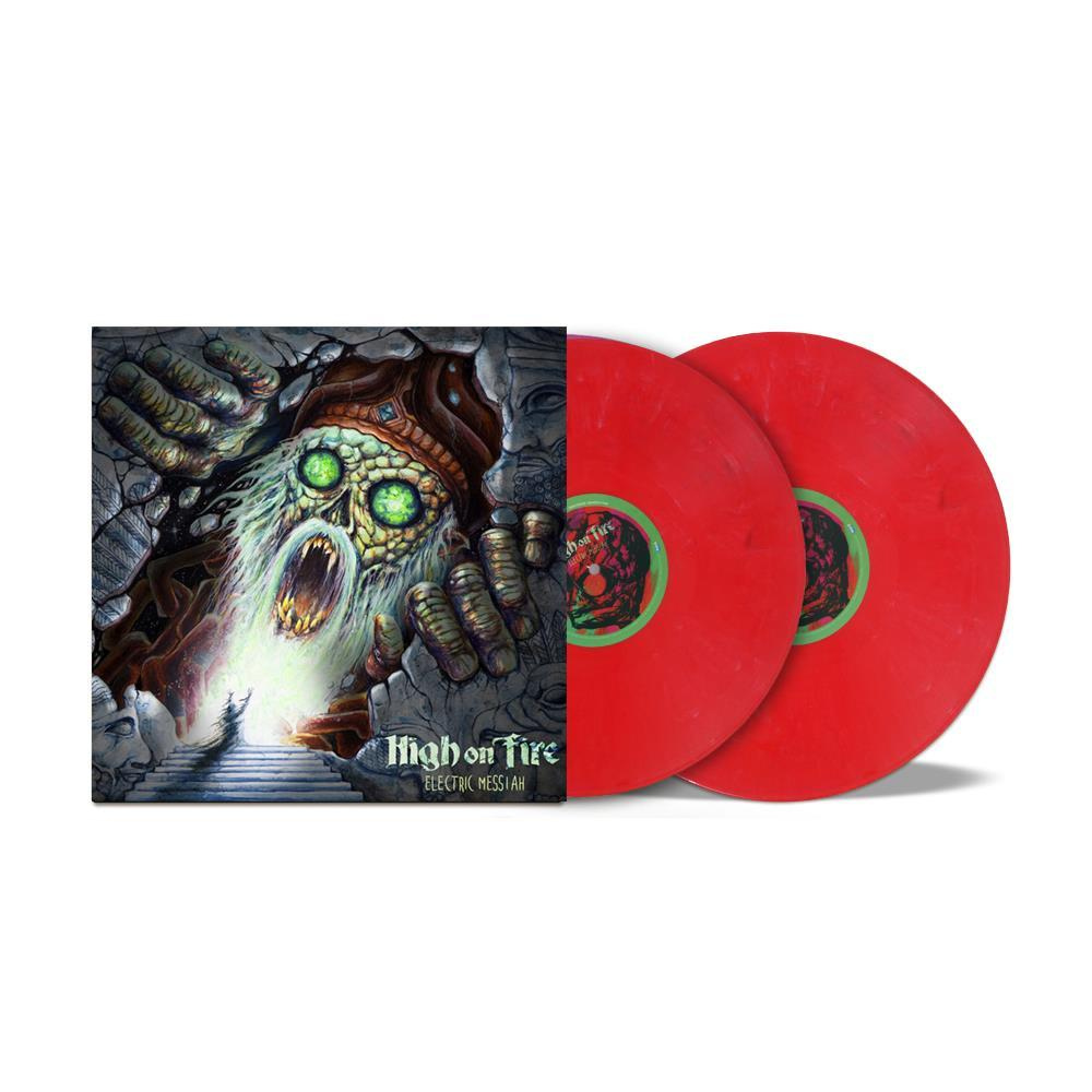 High On Fire - "Electric Messiah" Red Vinyl LP