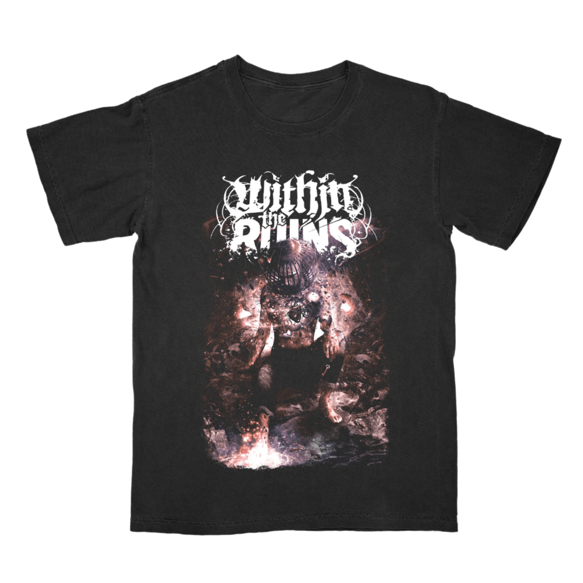 Within The RuinsBlack Heart album art shirt Deathcore Merch MNRK Heavy