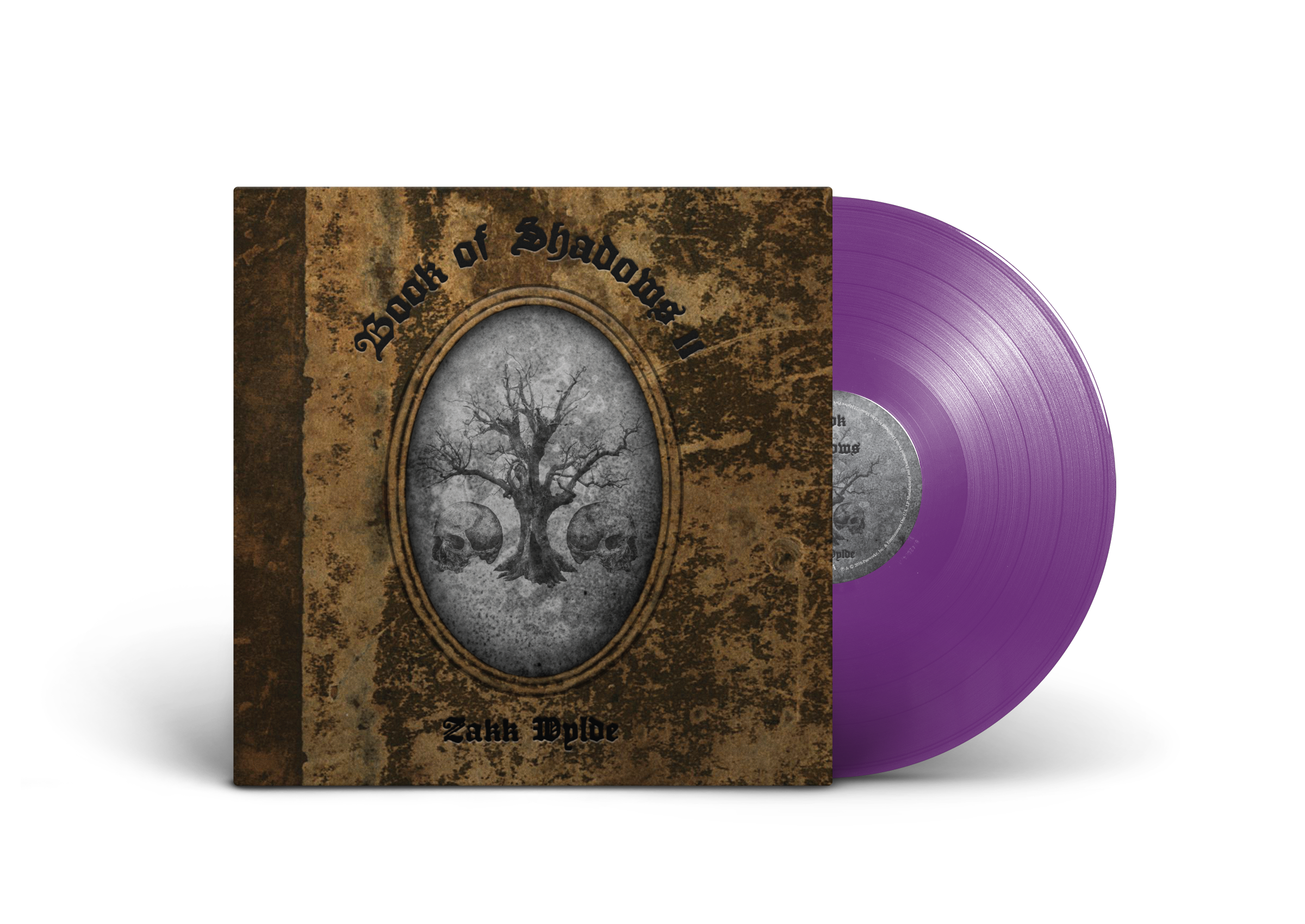 Zakk Wylde - "Book of Shadows II" Opaque Purple Double Vinyl LP