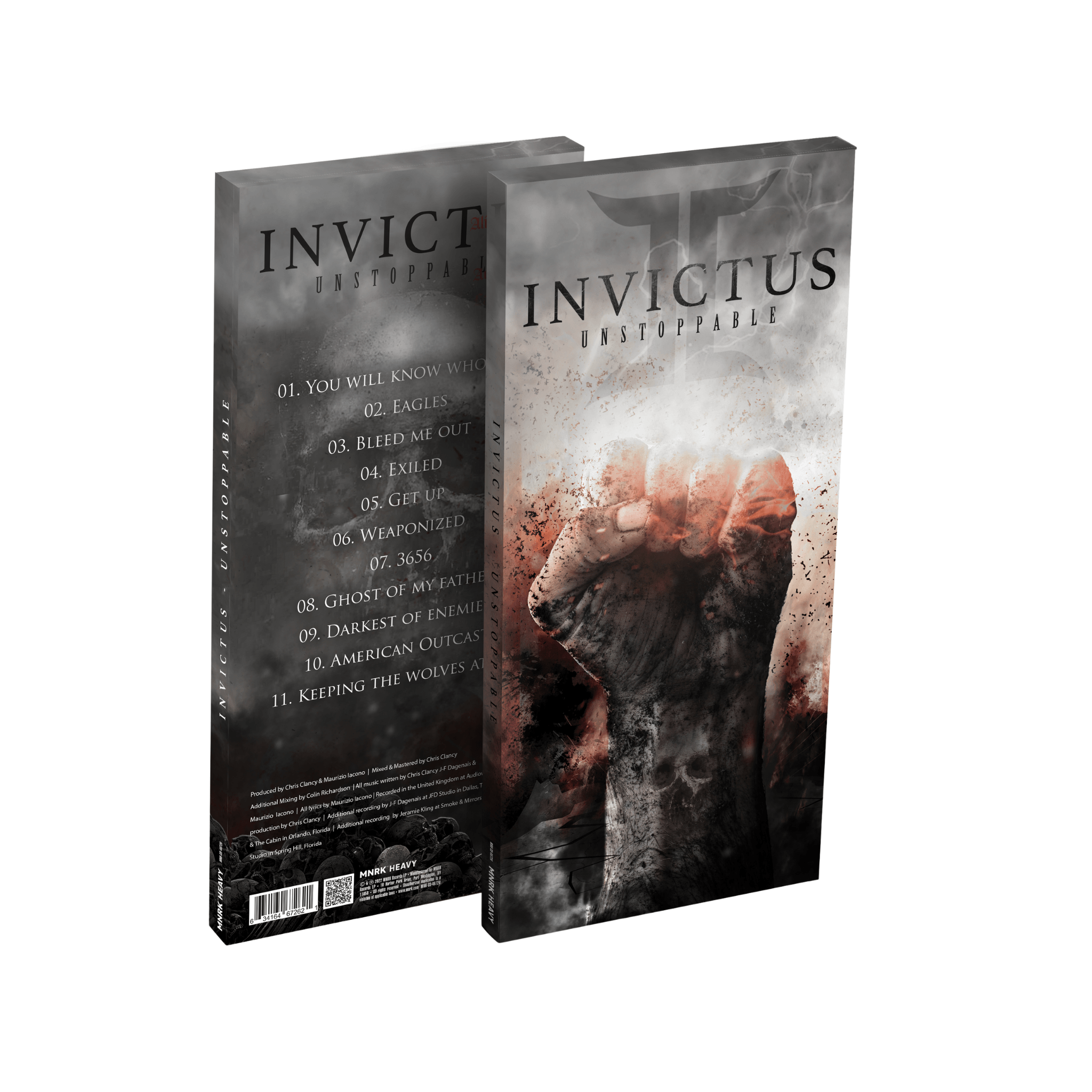 INVICTUS - UNSTOPPABLE Long Box CD - MNRK Heavy