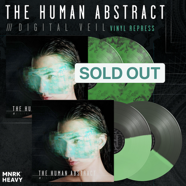 THE HUMAN ABSTRACT "DIGITAL VEIL" VINYL REPRESS