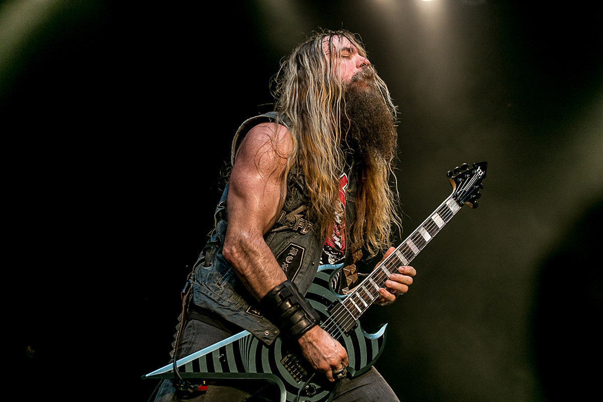 Zakk Wylde of Black Label Society playing live