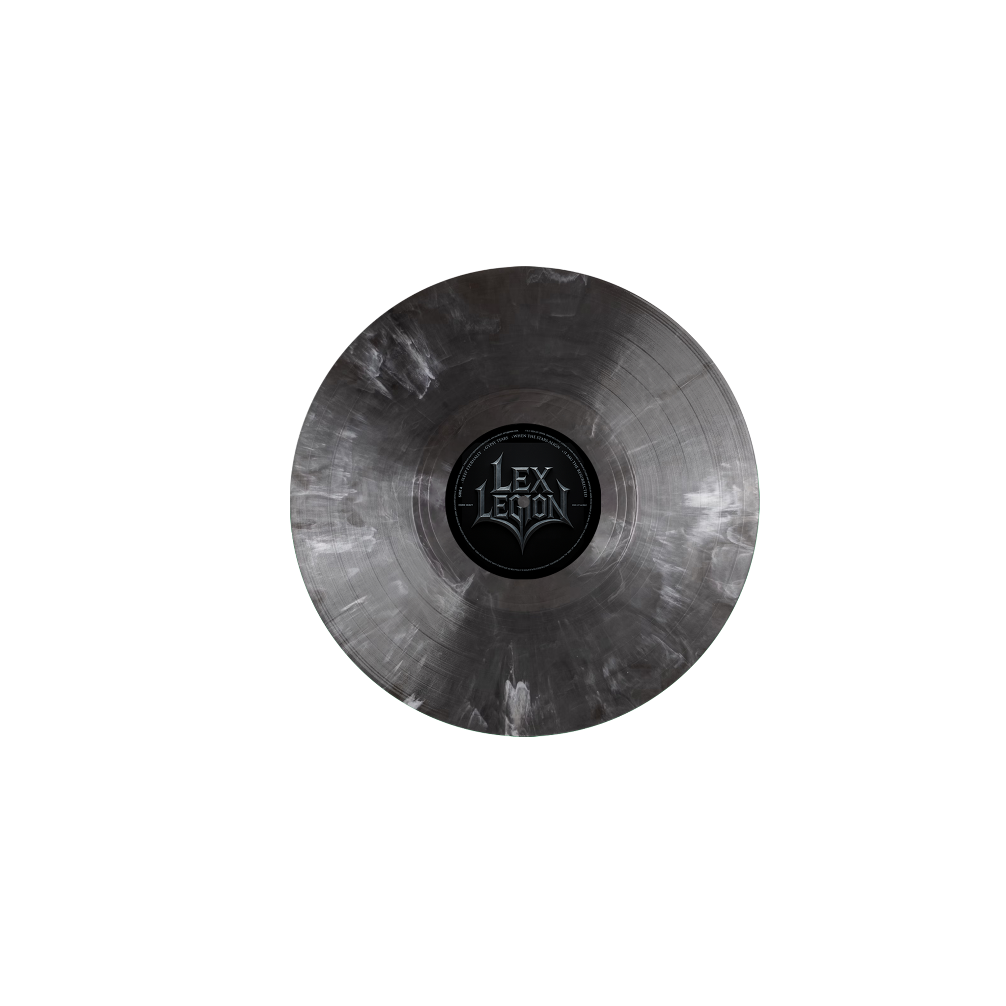 Lex Legion - “Lex Legion” on Silver Black Ice Vinyl