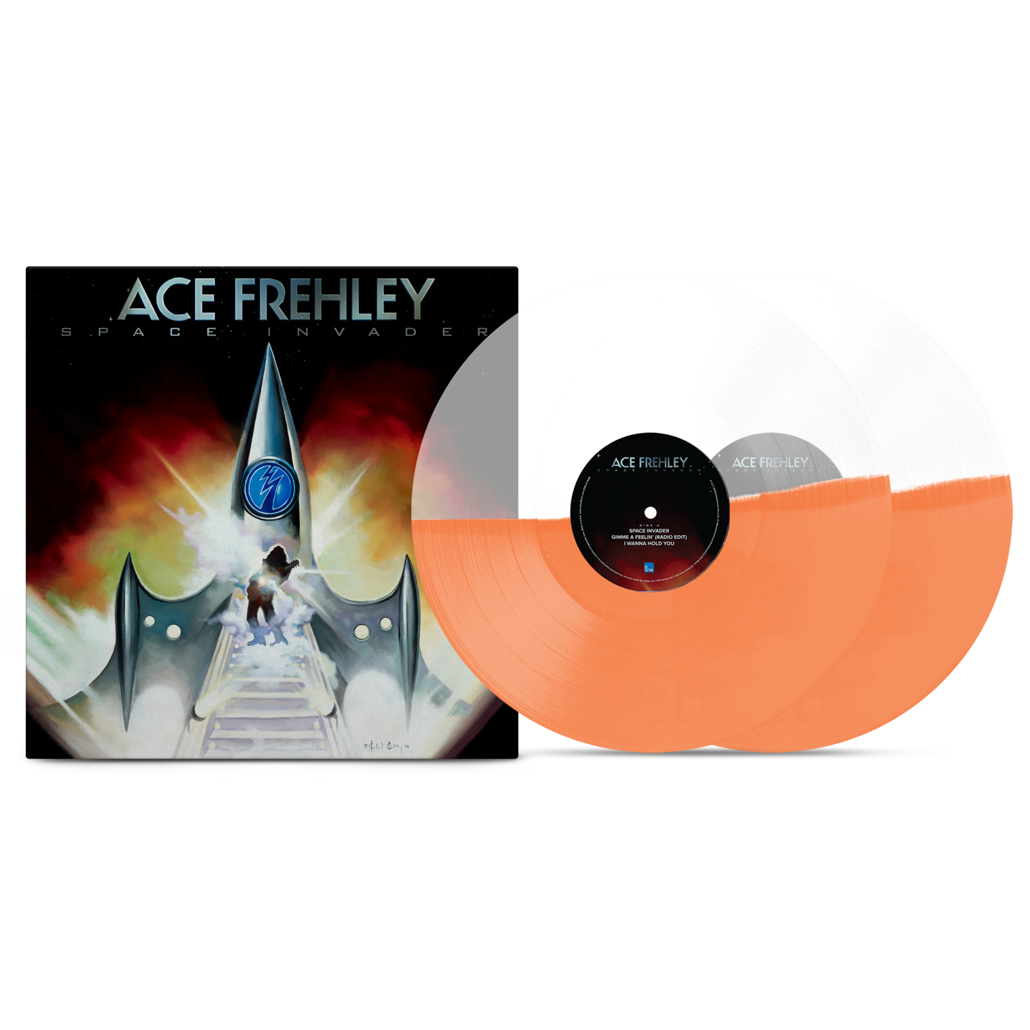 Ace Frehley - Space Invader - Clear & Tangerine