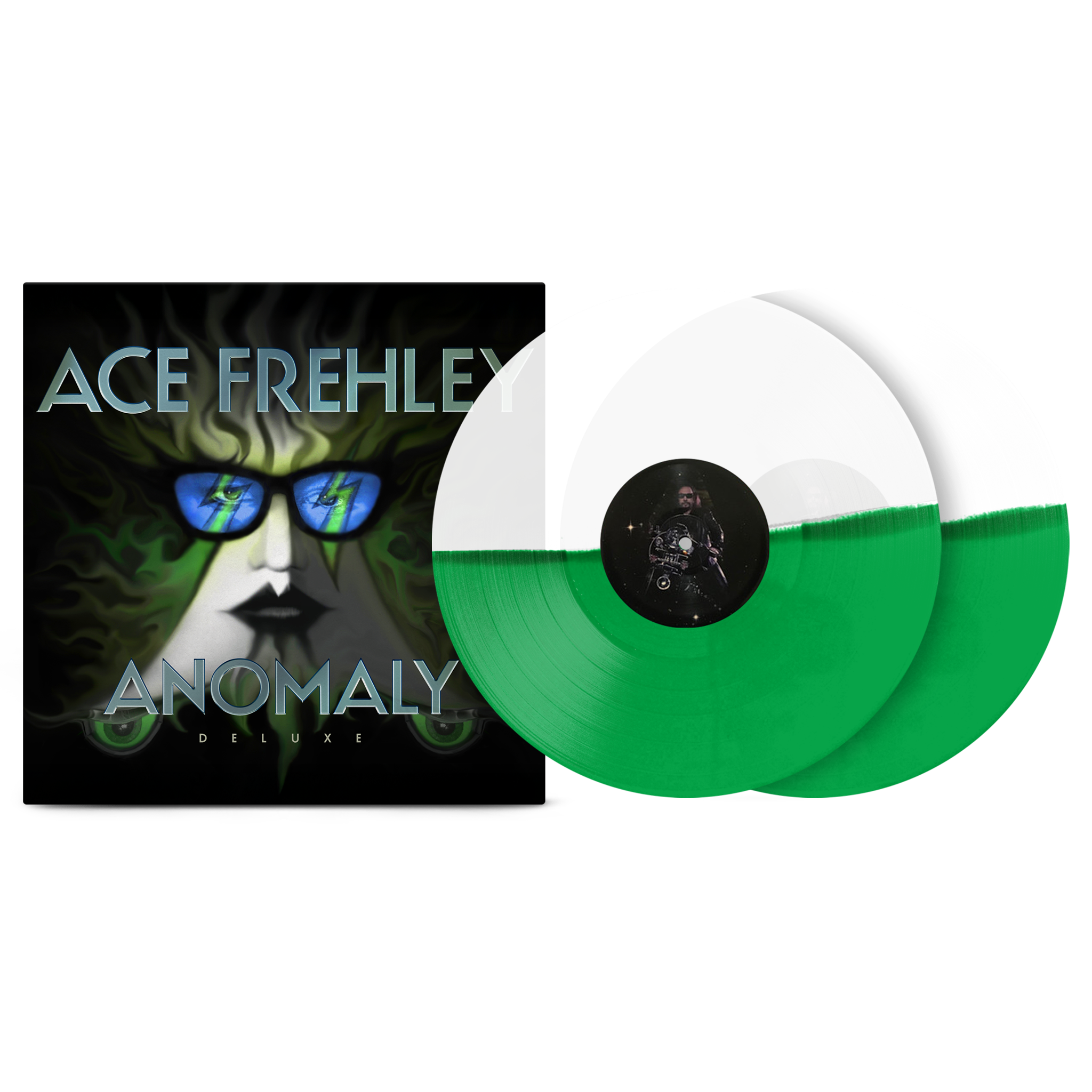 Ace Frehley - Anomaly (Deluxe) Clear & Neon Green Vinyl