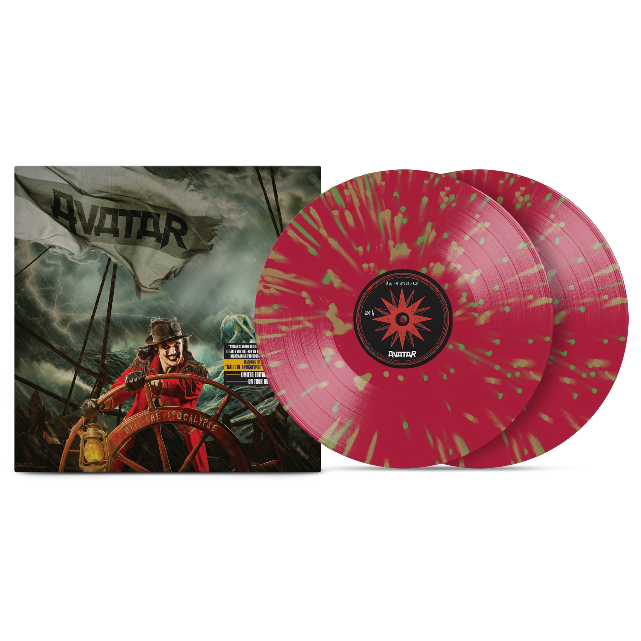 Avatar - "Hail the Apocalypse" Splatter Vinyl LP