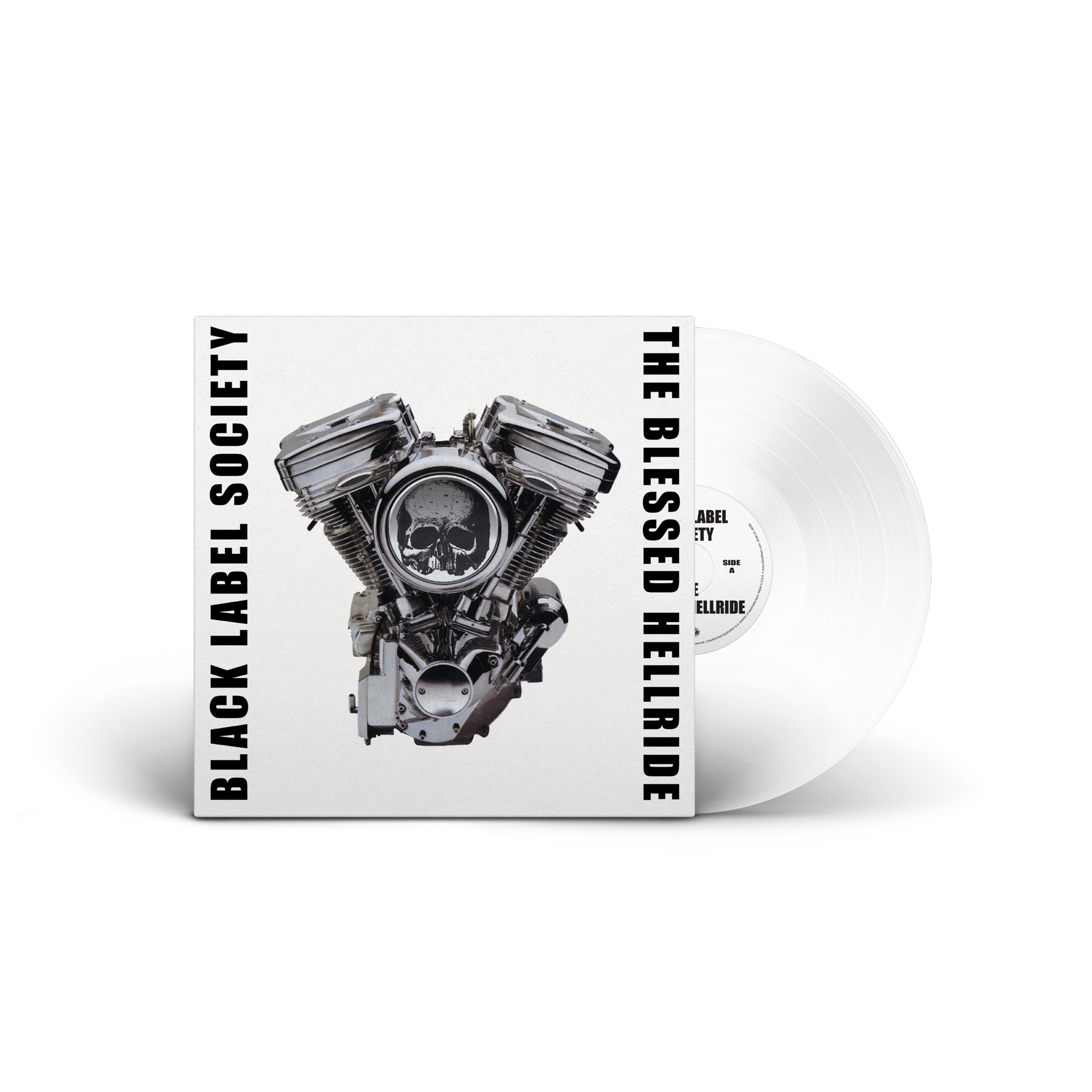 Black Label Society The Blessed Hellride White Vinyl Official Black Label Society Zakk Wylde Merch