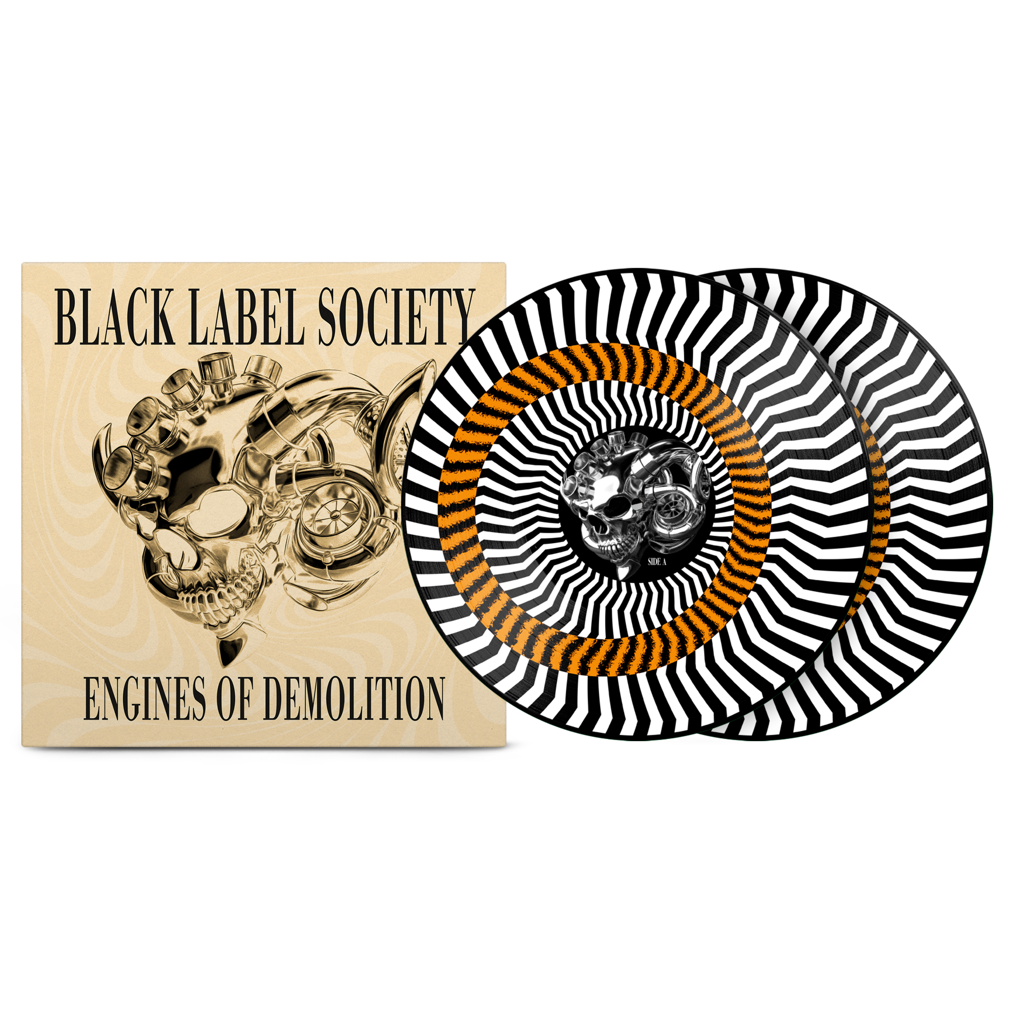 Black Label Society – Engines of Demolition Custard Zoetrope Vinyl
