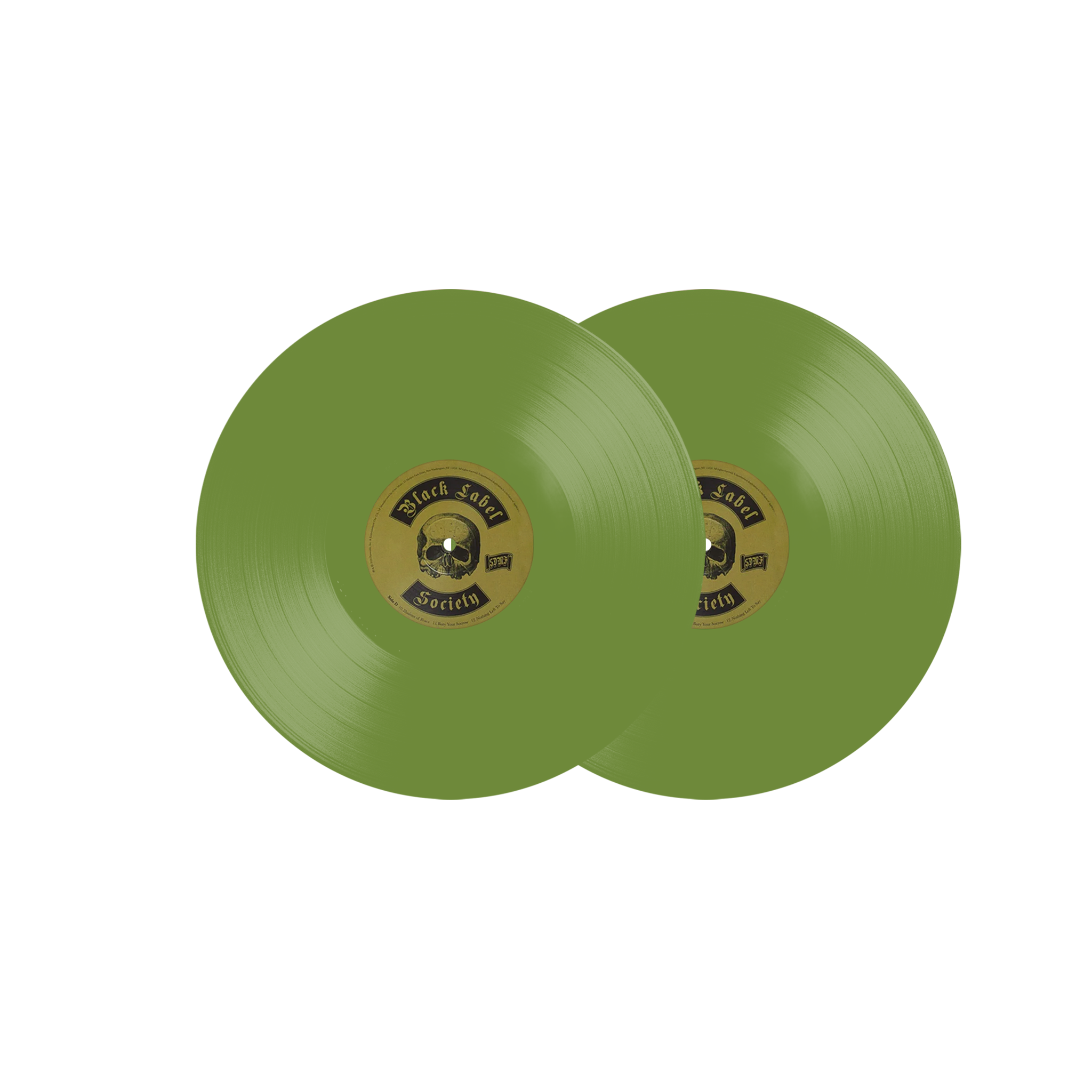 Black Label Society - Grimmest Hits on Forest Green Double Vinyl