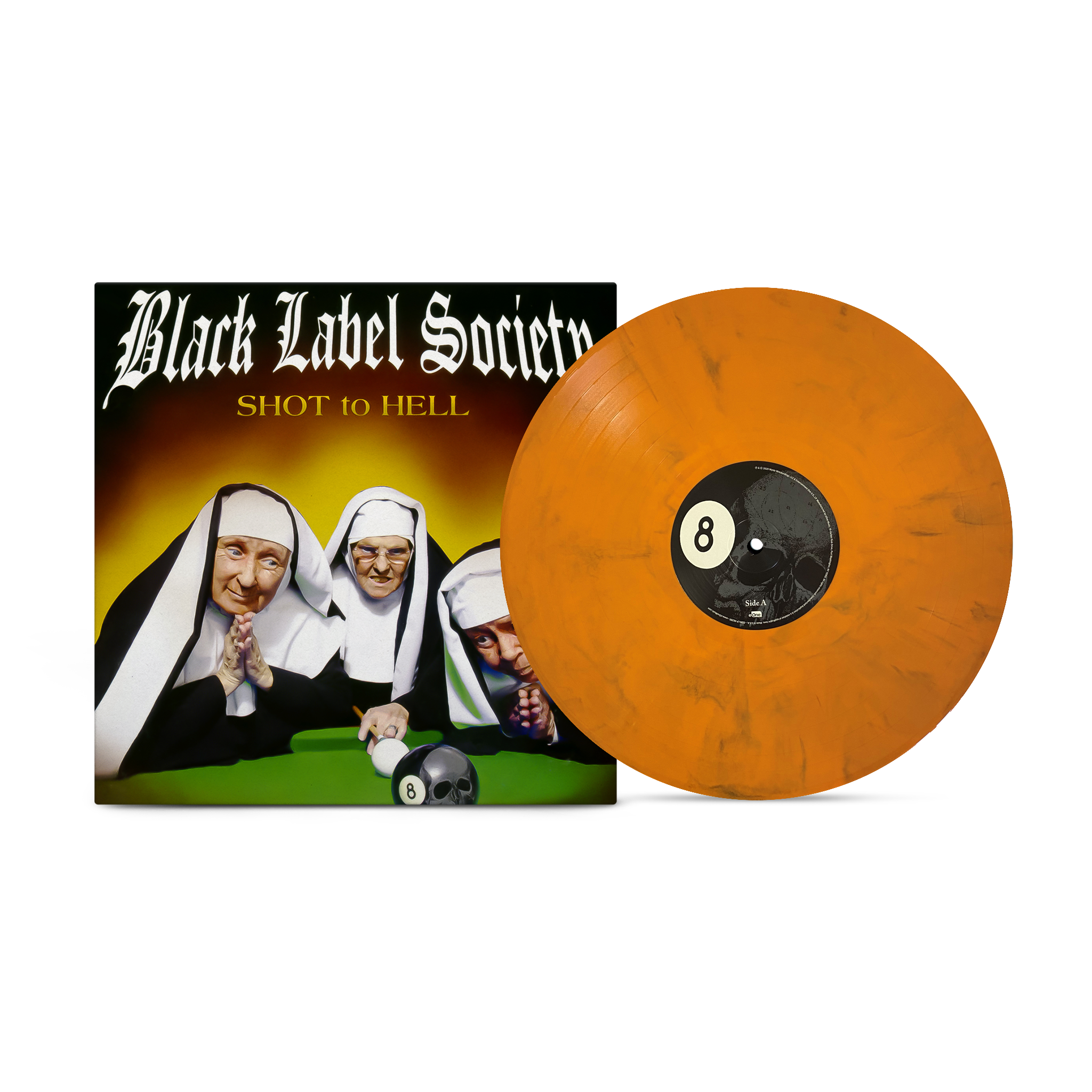 Black Label Society - Shot to Hell - Orange Swirl LP (Blemished)