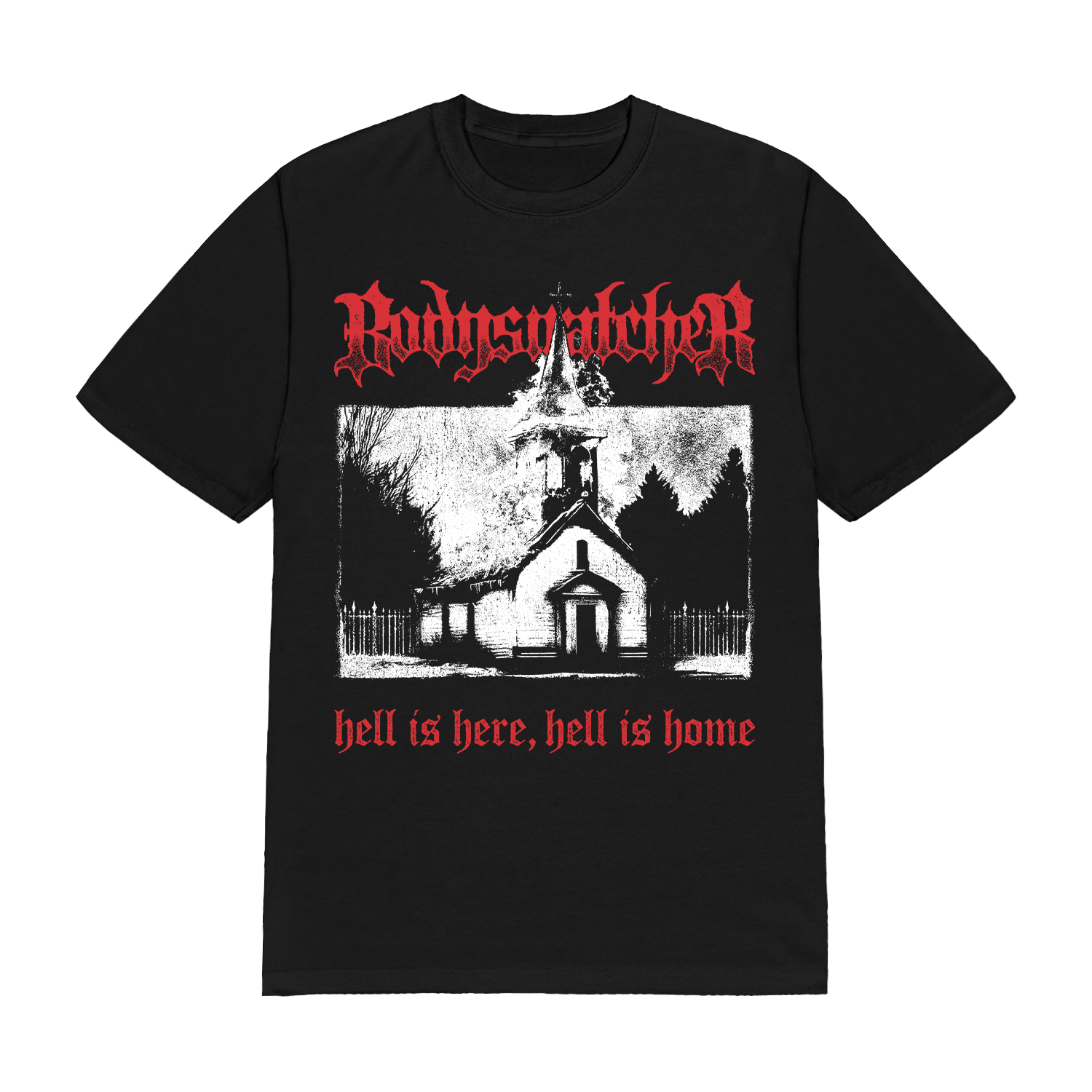 Bodysnatcher - Burning Church Tee