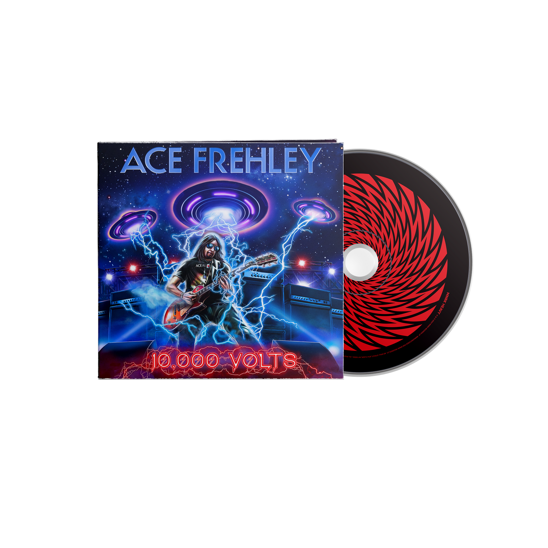 Ace Frehley Official Label Store 10,000 Volts CD MNRK Heavy