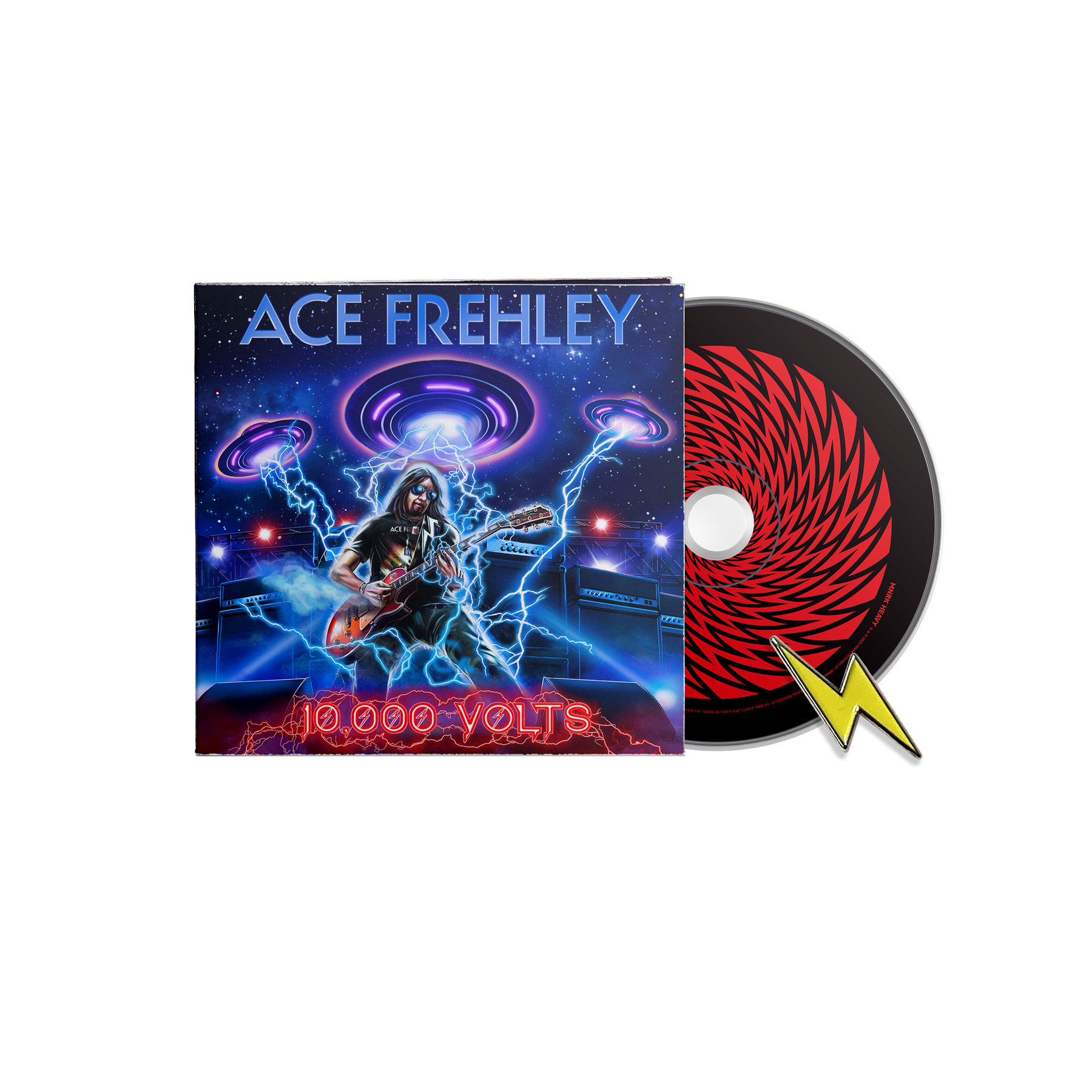 Ace Frehley Official Label Store 10 000 Volts Cd