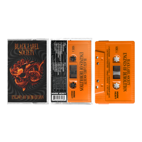 Black Label Society – Engines of Demolition Orange Cassette