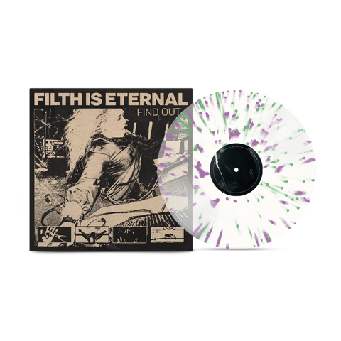 Filth Is Eternal - Find Out Spring Green & Violet Splatter Vinyl