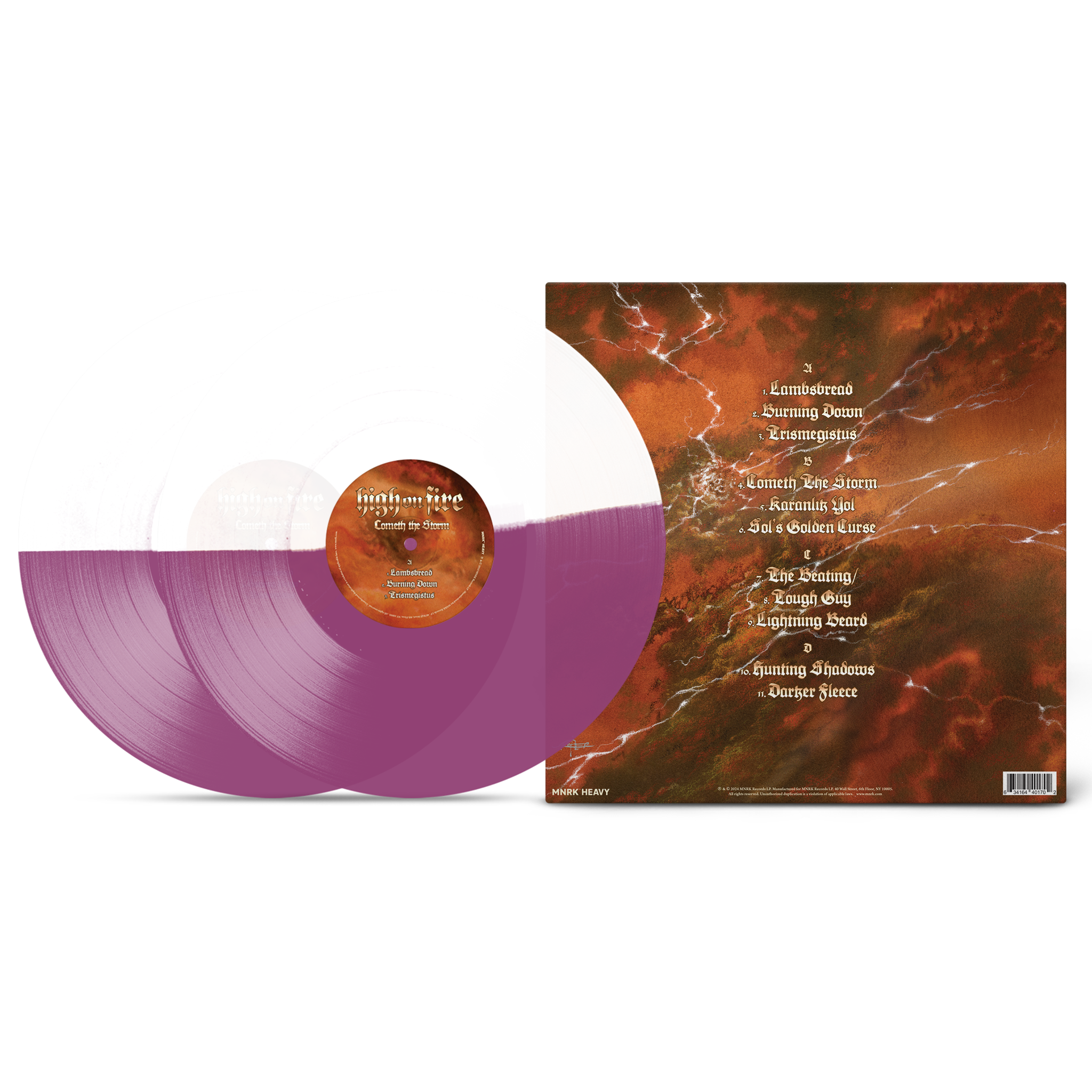 High On Fire - Cometh The Storm Half/Half  LP