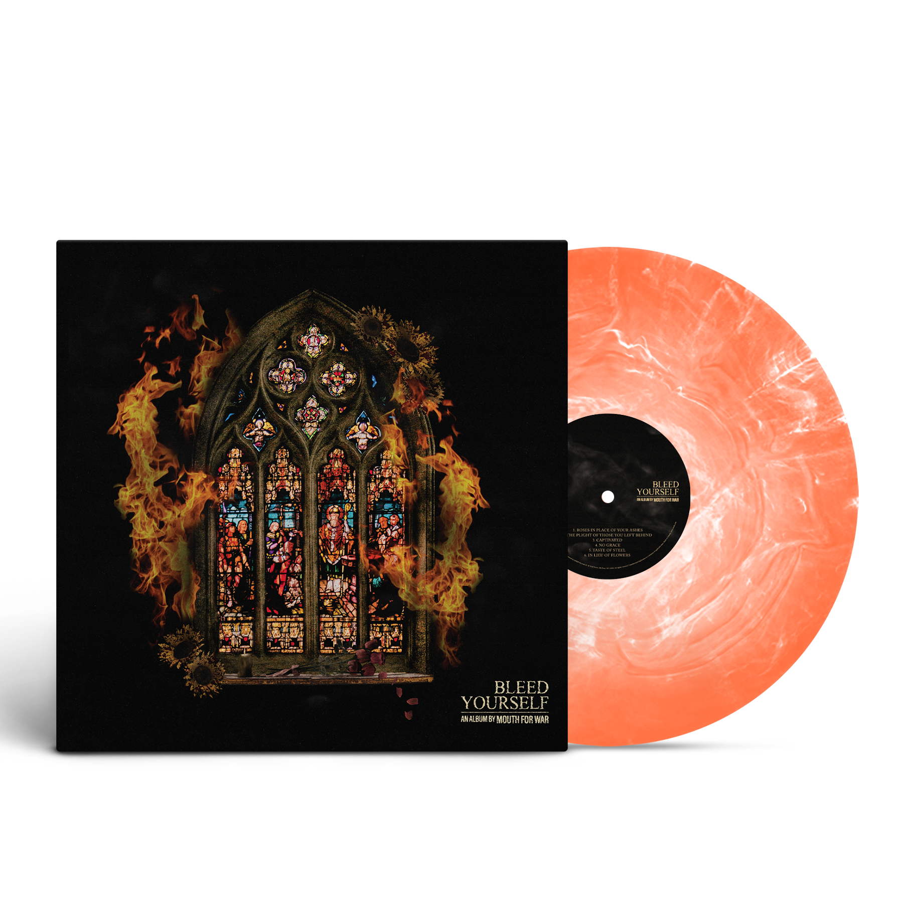 Mouth For War Bleed Yourself Creamsicle Vinyl