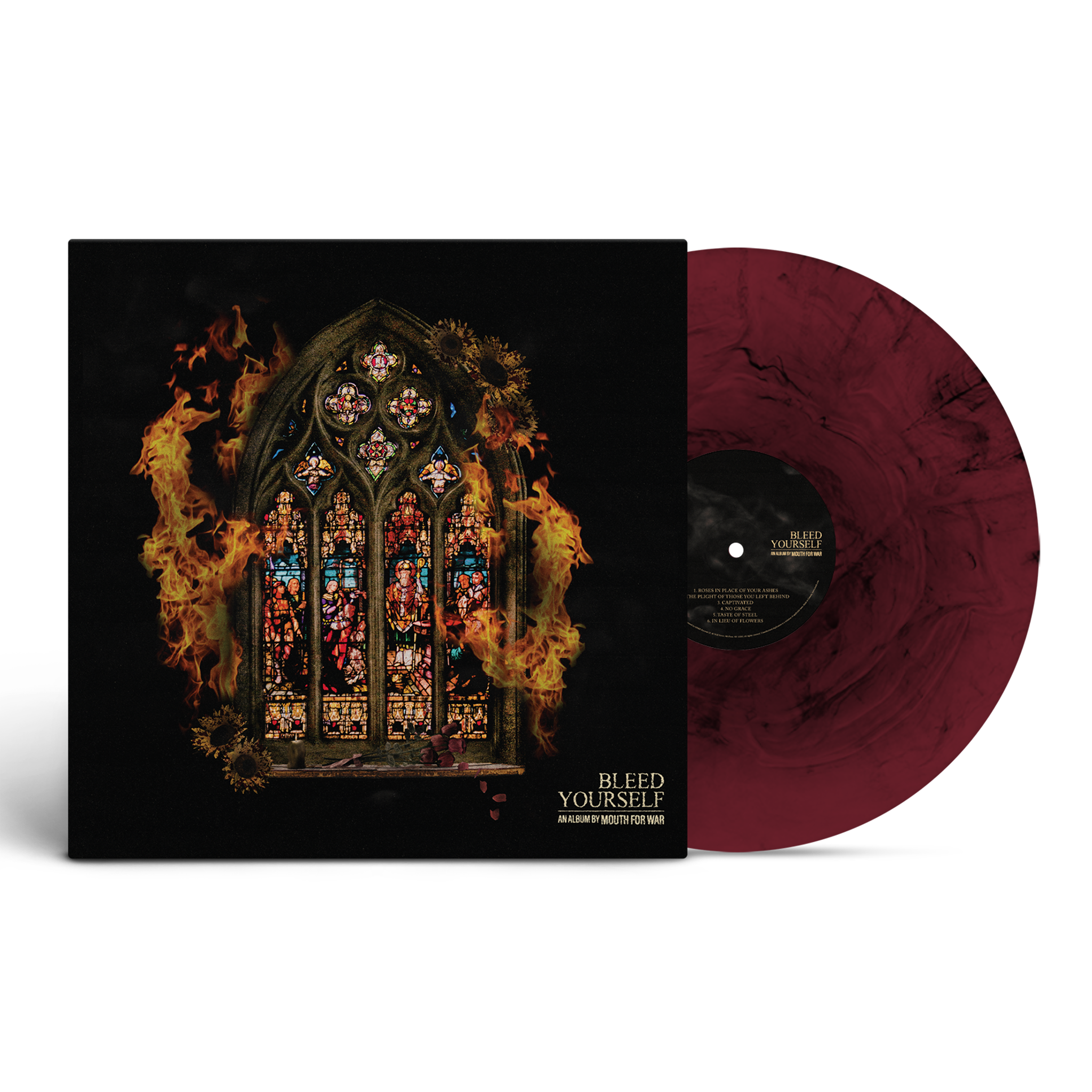 Bleed Yourself Available on Vinyl. Available now on MNRK Heavy