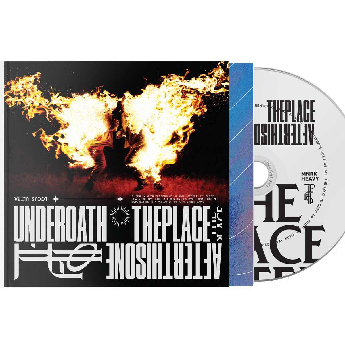 Underoath CD 4枚セット Underoath - The Place After This One Booklet CD