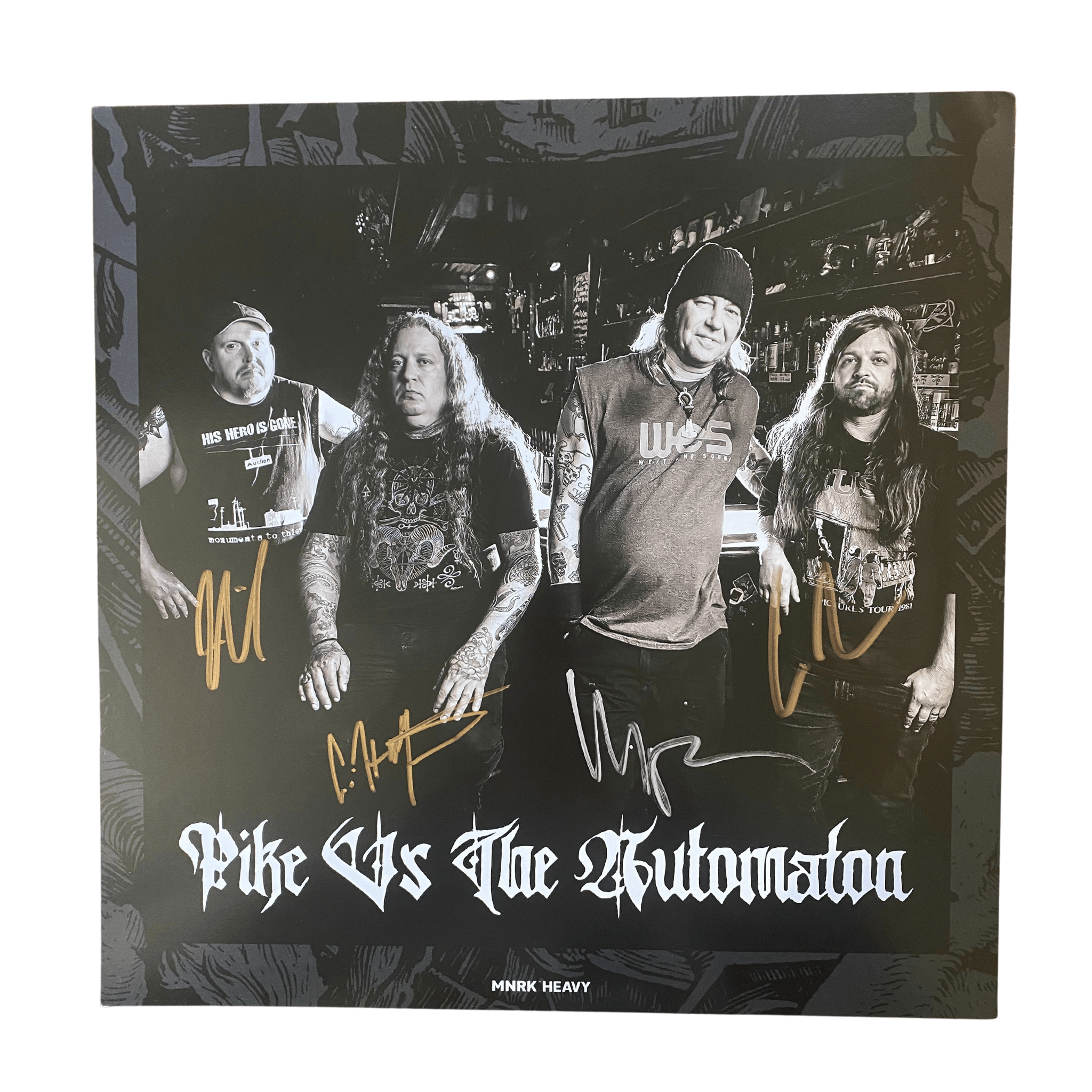 Pike vs The Automaton - Black/Brown Windbreaker Jacket