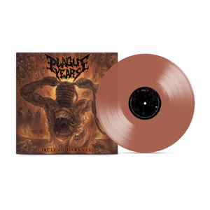 Plague Years Circle of Darkness Red Vinyl LP Shop Plague Years Thrash Metal Merch MNRK Heavy
