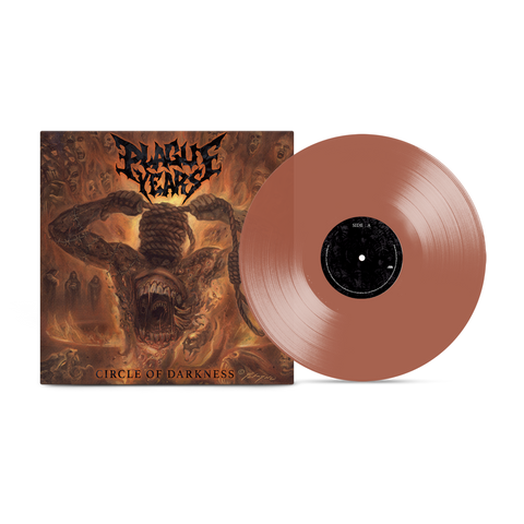 Plague Years - Circle of Darkness -  Clear Red LP