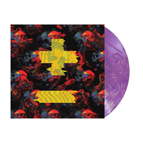 Pop Evil - Skeletons Purple w/ Yellow Marble Vinyl