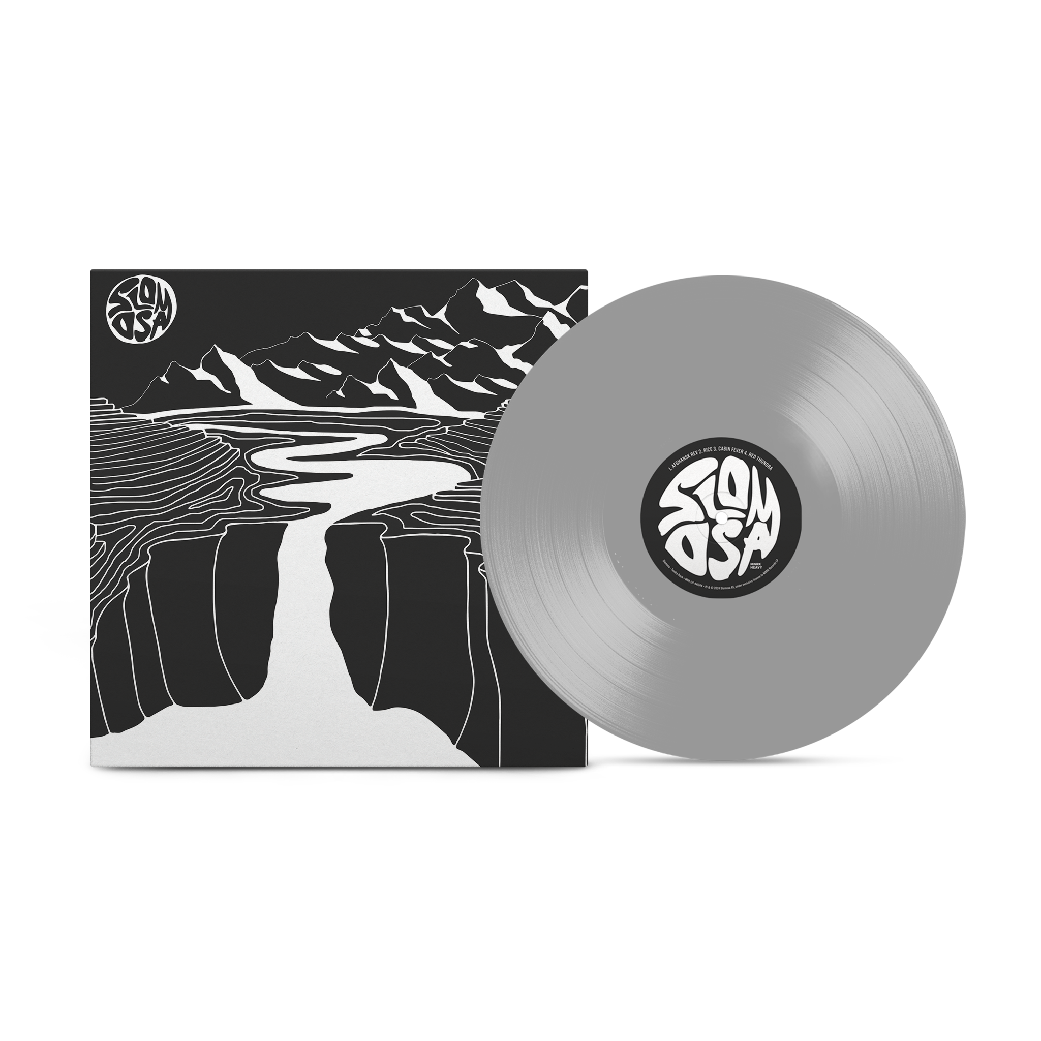 Slomosa - Tundra Rock Metallic Silver Vinyl