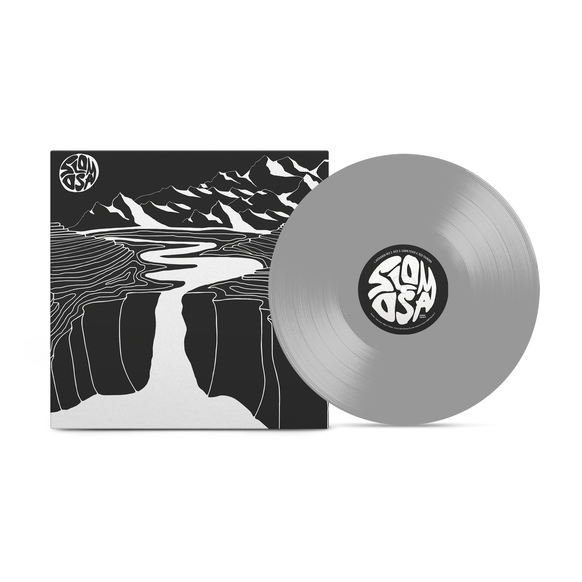 Slomosa Official Label Store | Tundra Rock Clear Smoke Vinyl