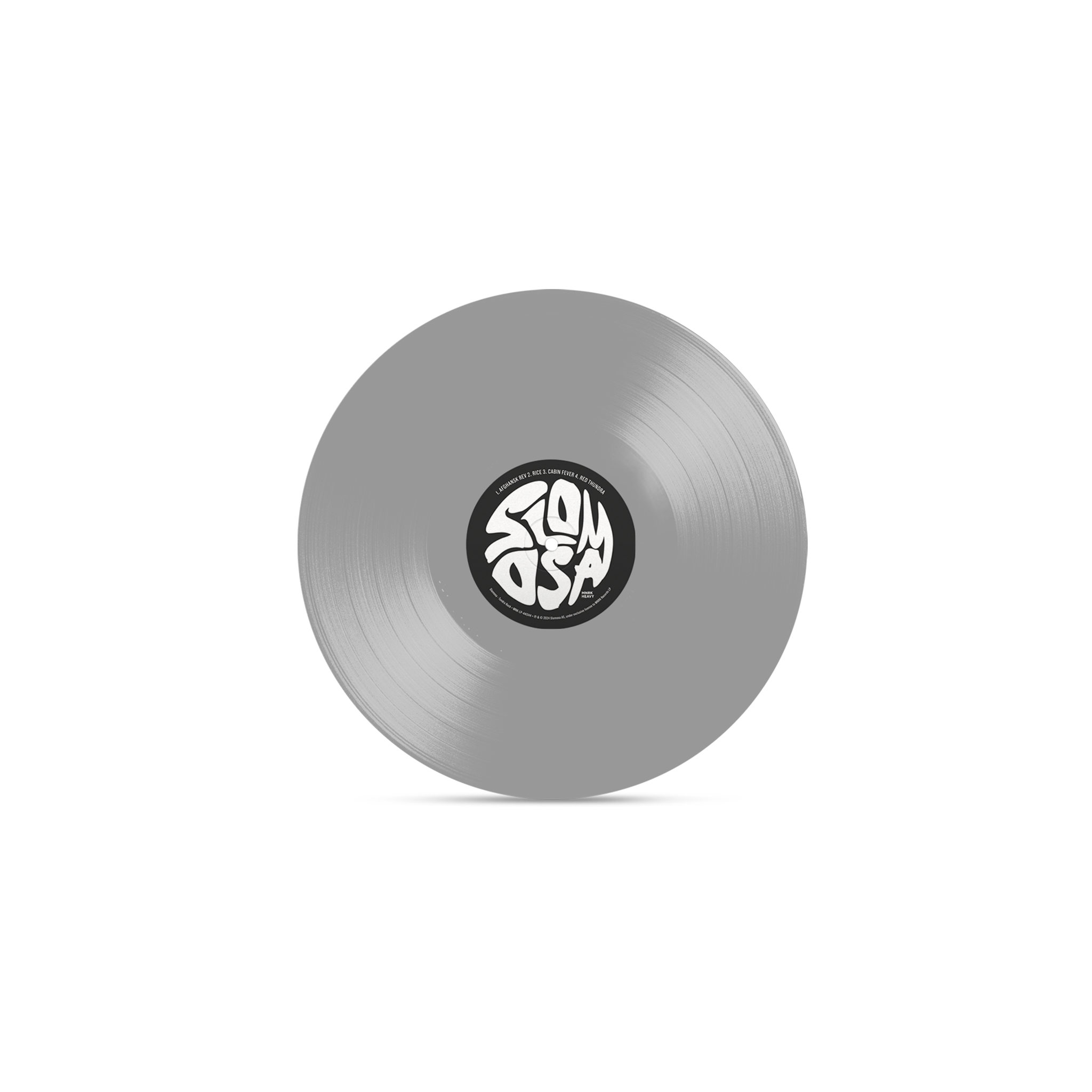 Slomosa - Tundra Rock Metallic Silver Vinyl