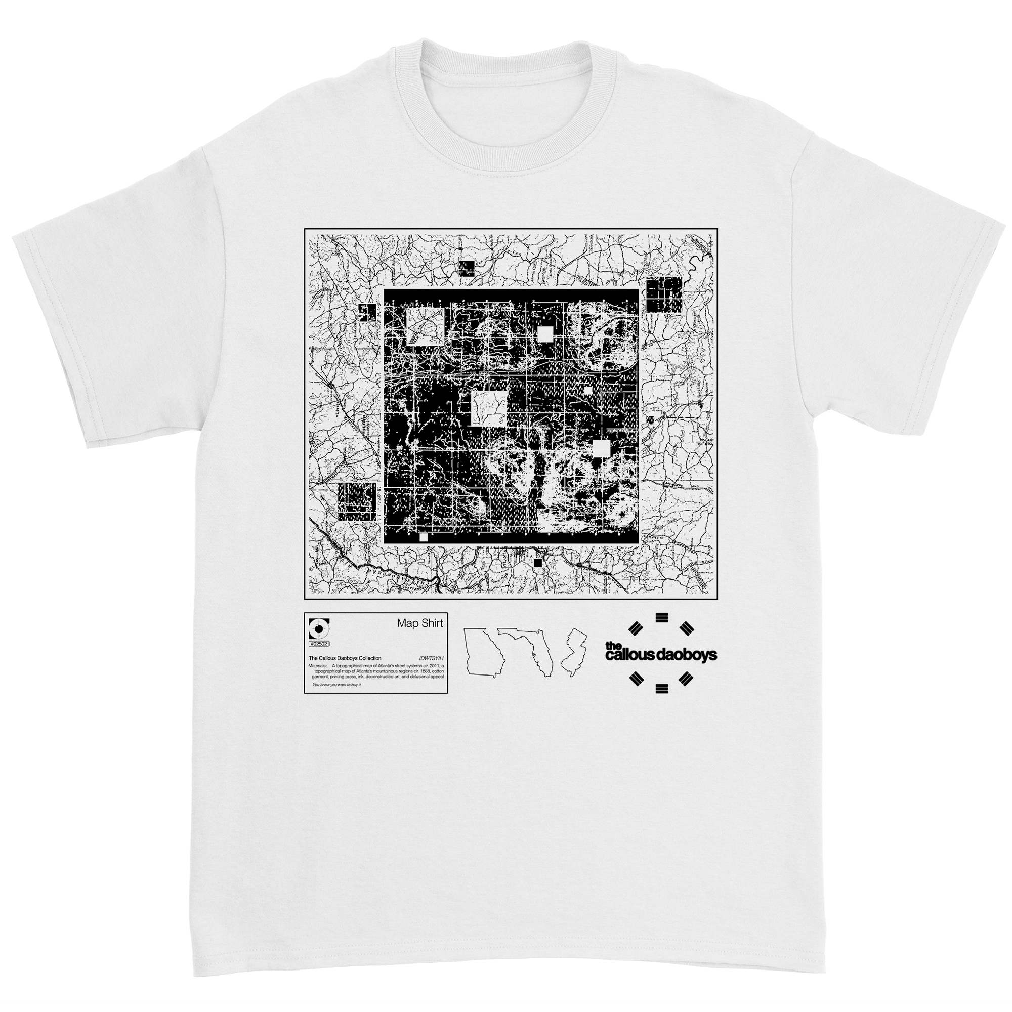 The Callous Daoboys - Map Shirt