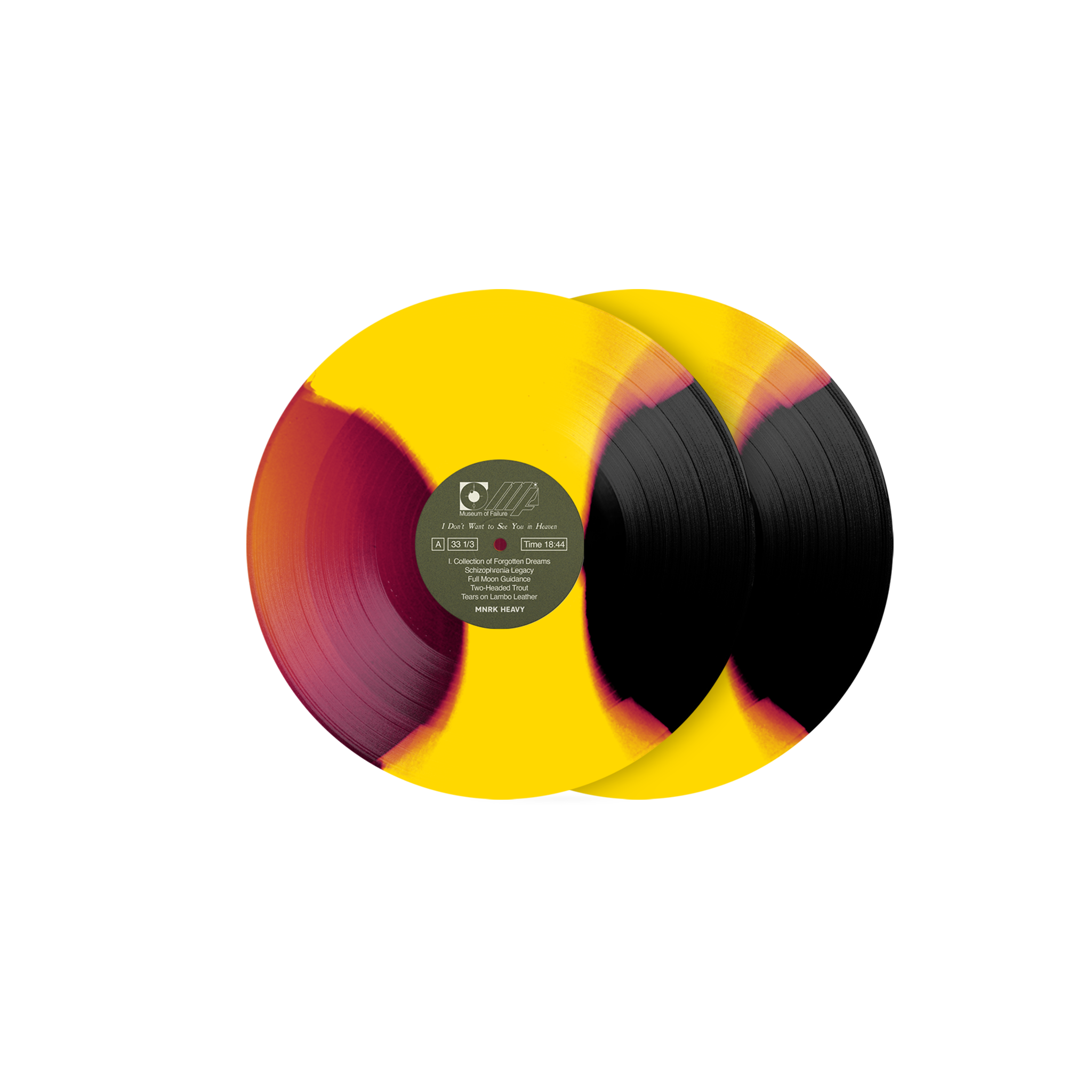 The Callous Daoboys - I Don't Want To See You In Heaven Candy Paint & Asphalt Vinyl (BAND VARIANT)