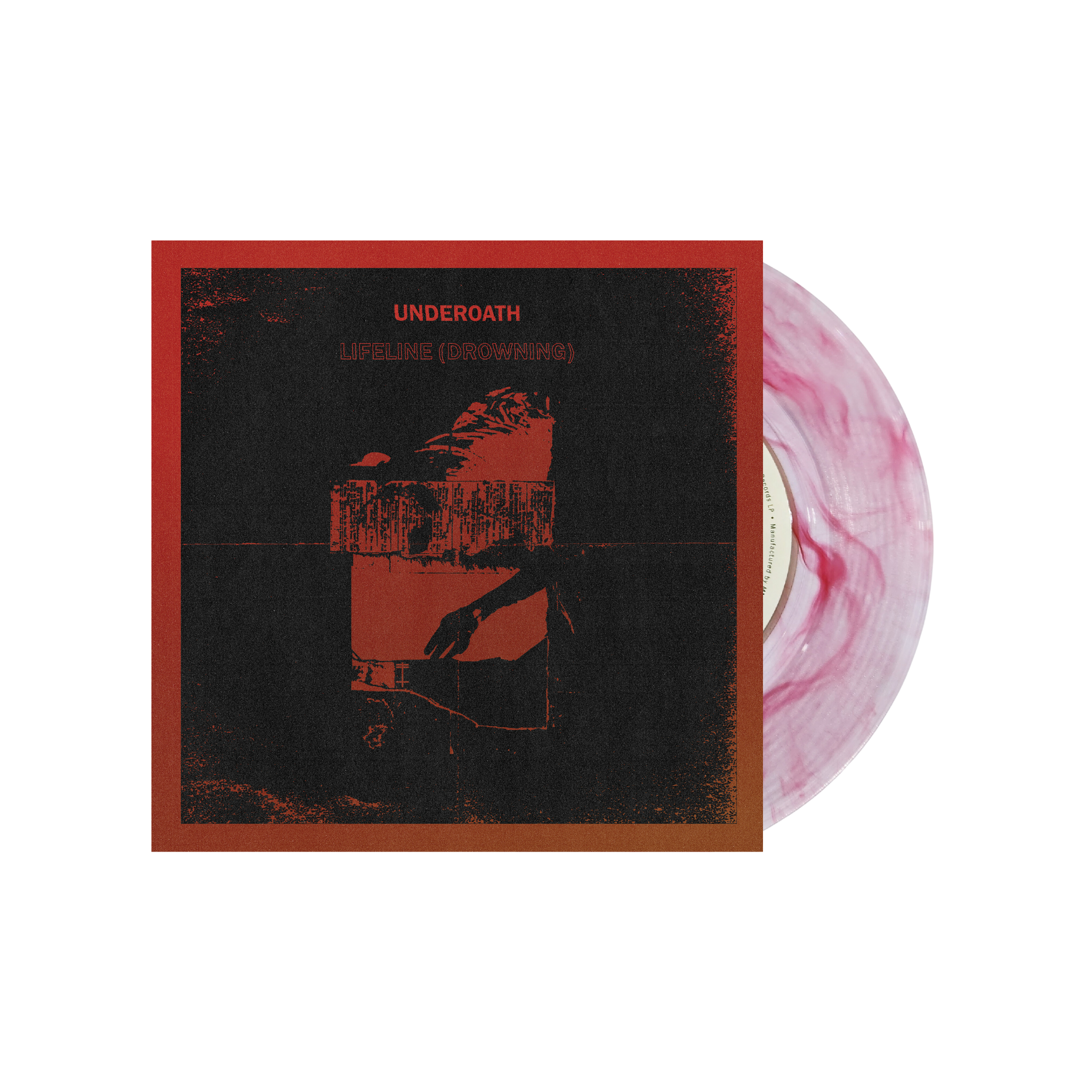 Underoath – Lifeline (Drowning) 7” Blood Red Swirl Vinyl