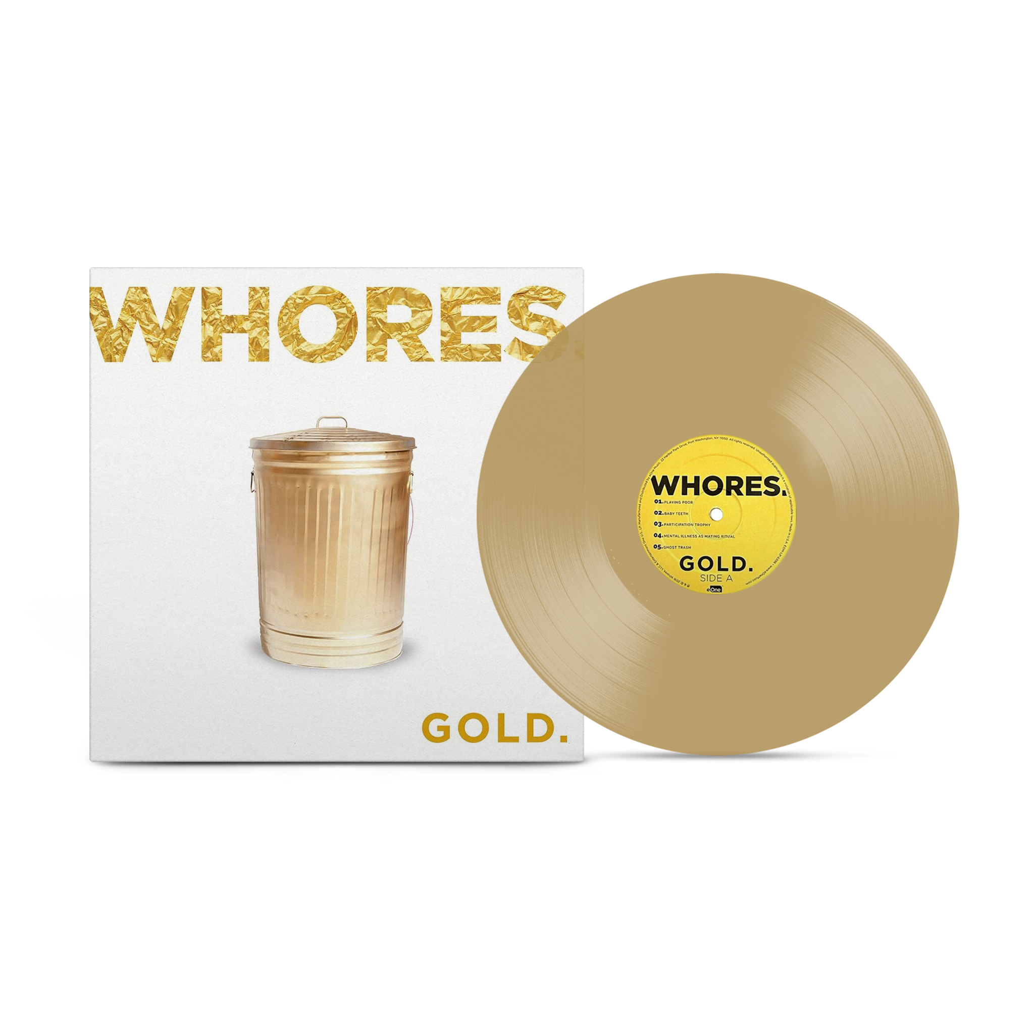 Whores. - Gold Transparent Tan Vinyl