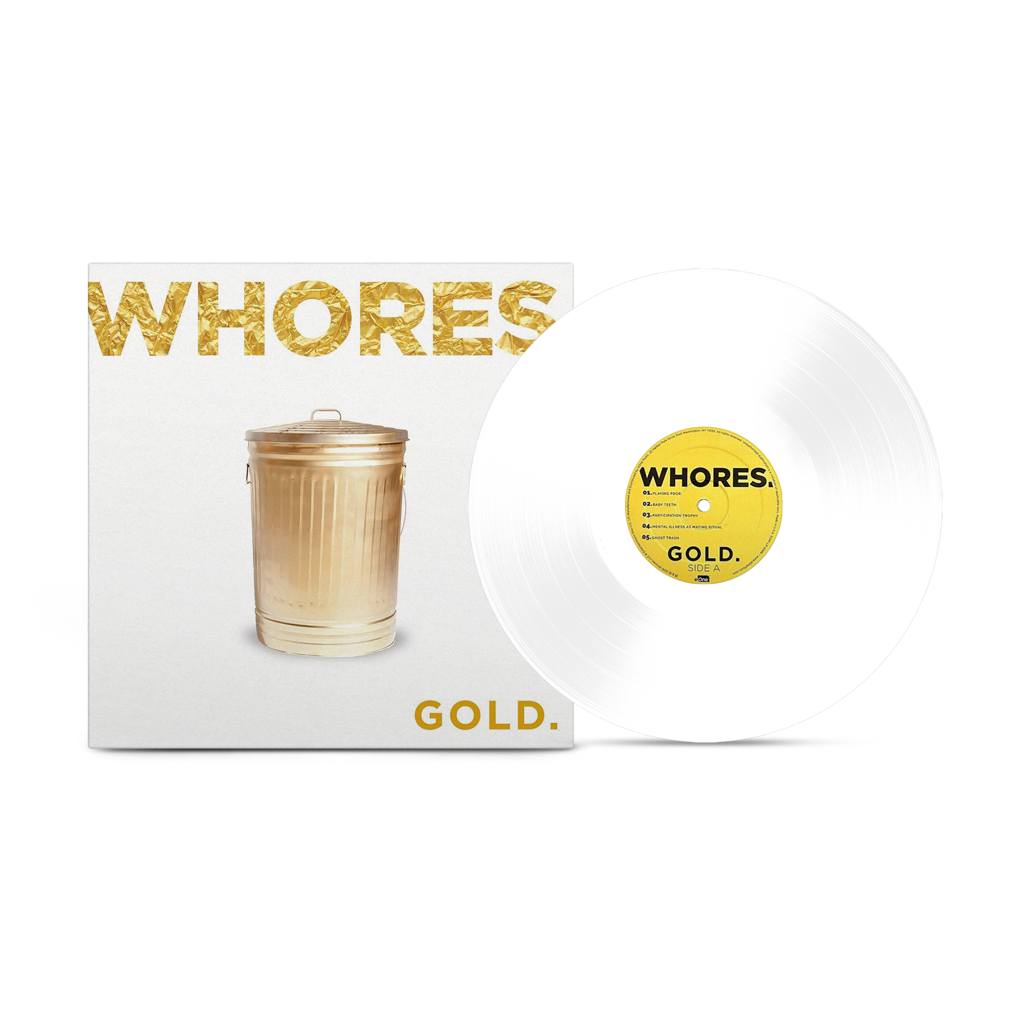 Whores. - Gold Opaque White Vinyl