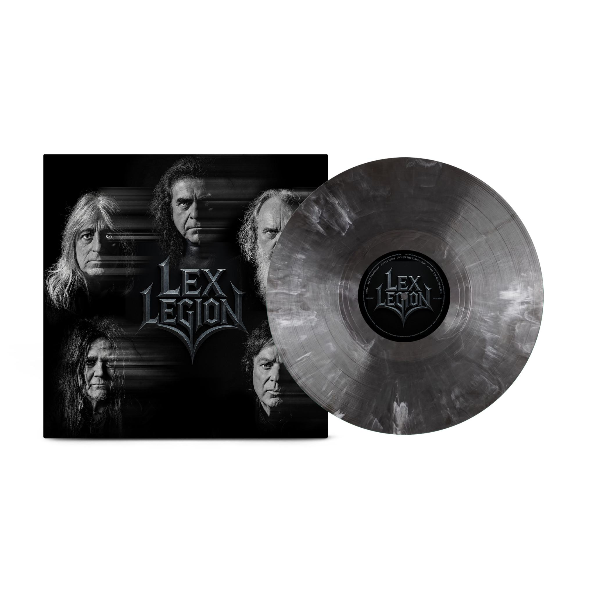 Lex Legion - “Lex Legion” on Silver Black Ice Vinyl