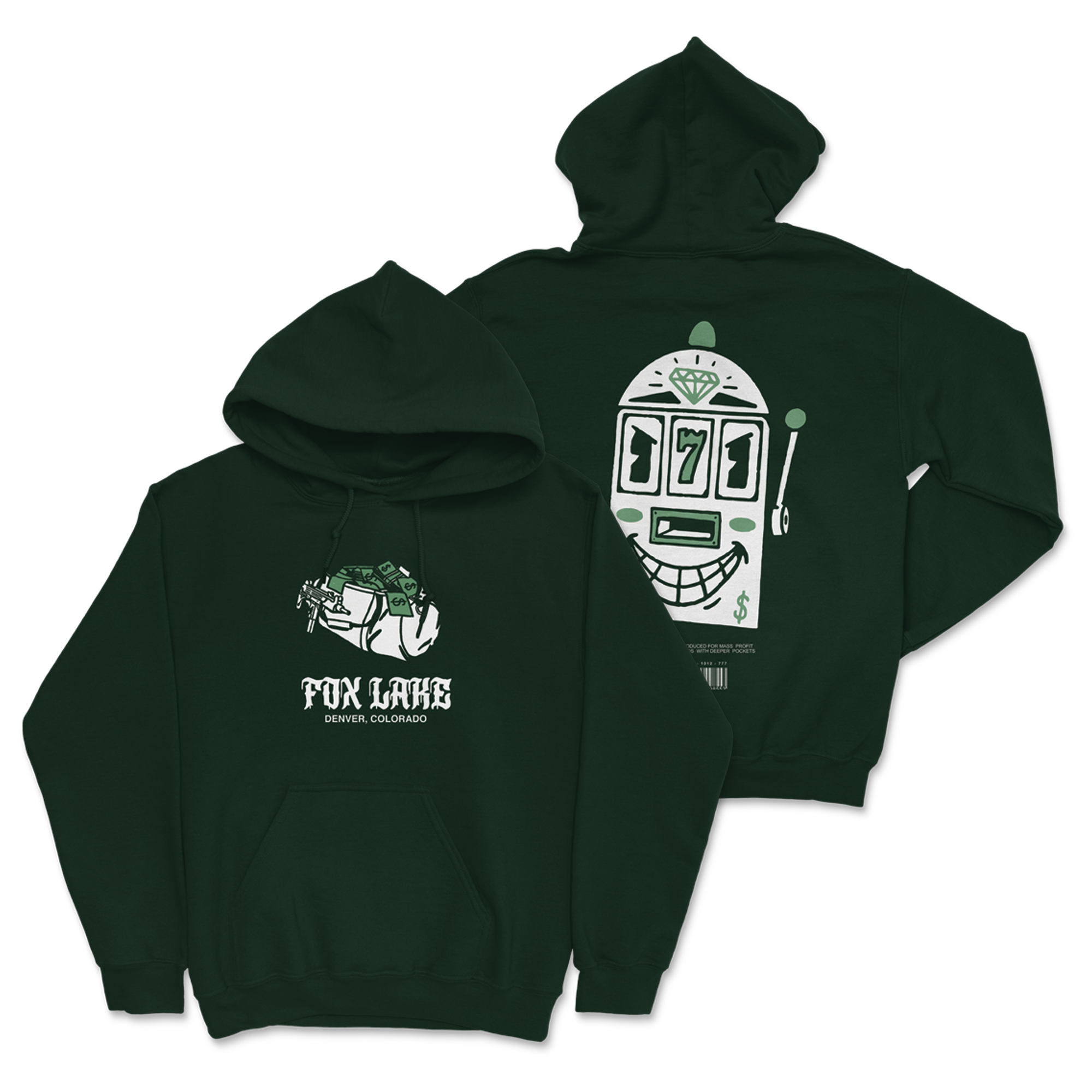 Fox Lake - Casino Hoodie