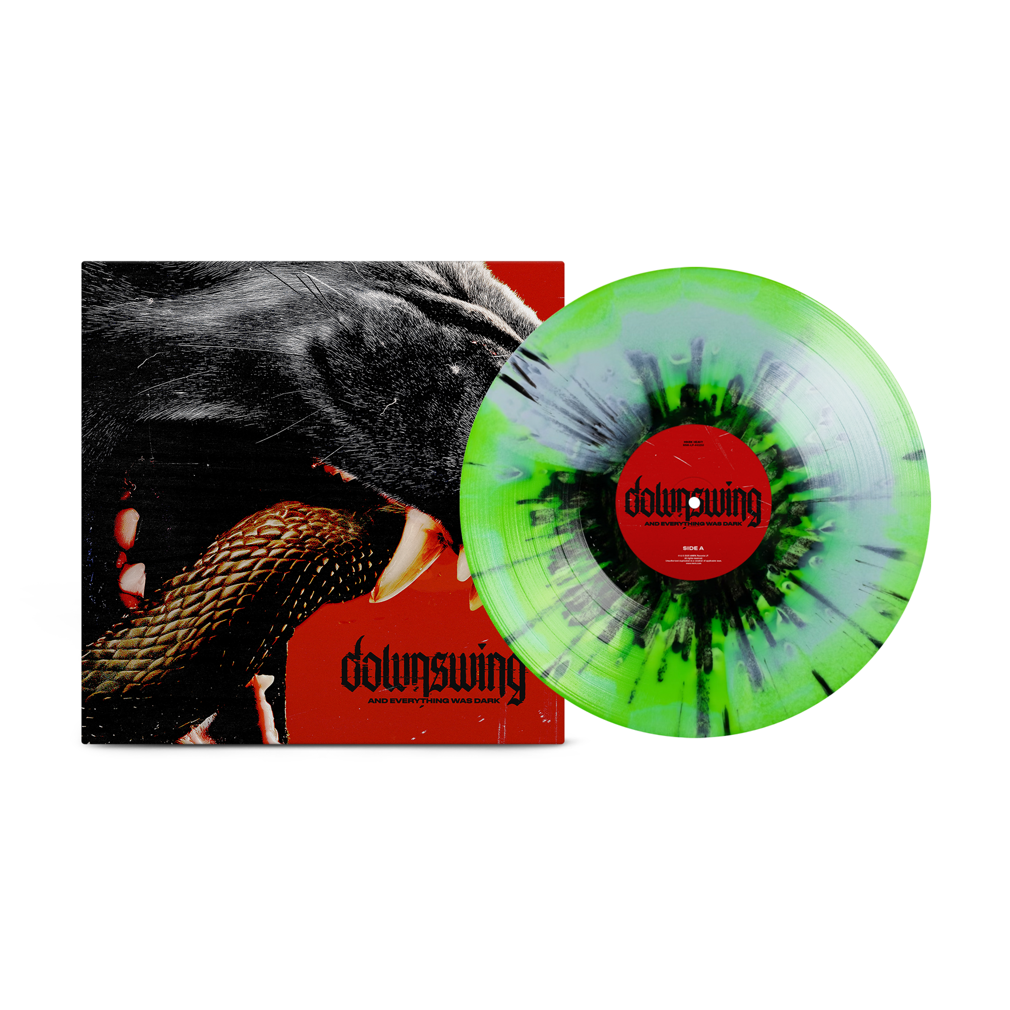 Downswing - And Everything Was Dark (Green/Black Splatter)