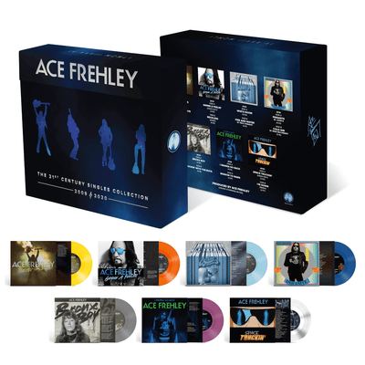 Ace Frehley KISS Merch 21st Century Singles Collection Vinyl Box Set Ace Frehley New Vinyl 