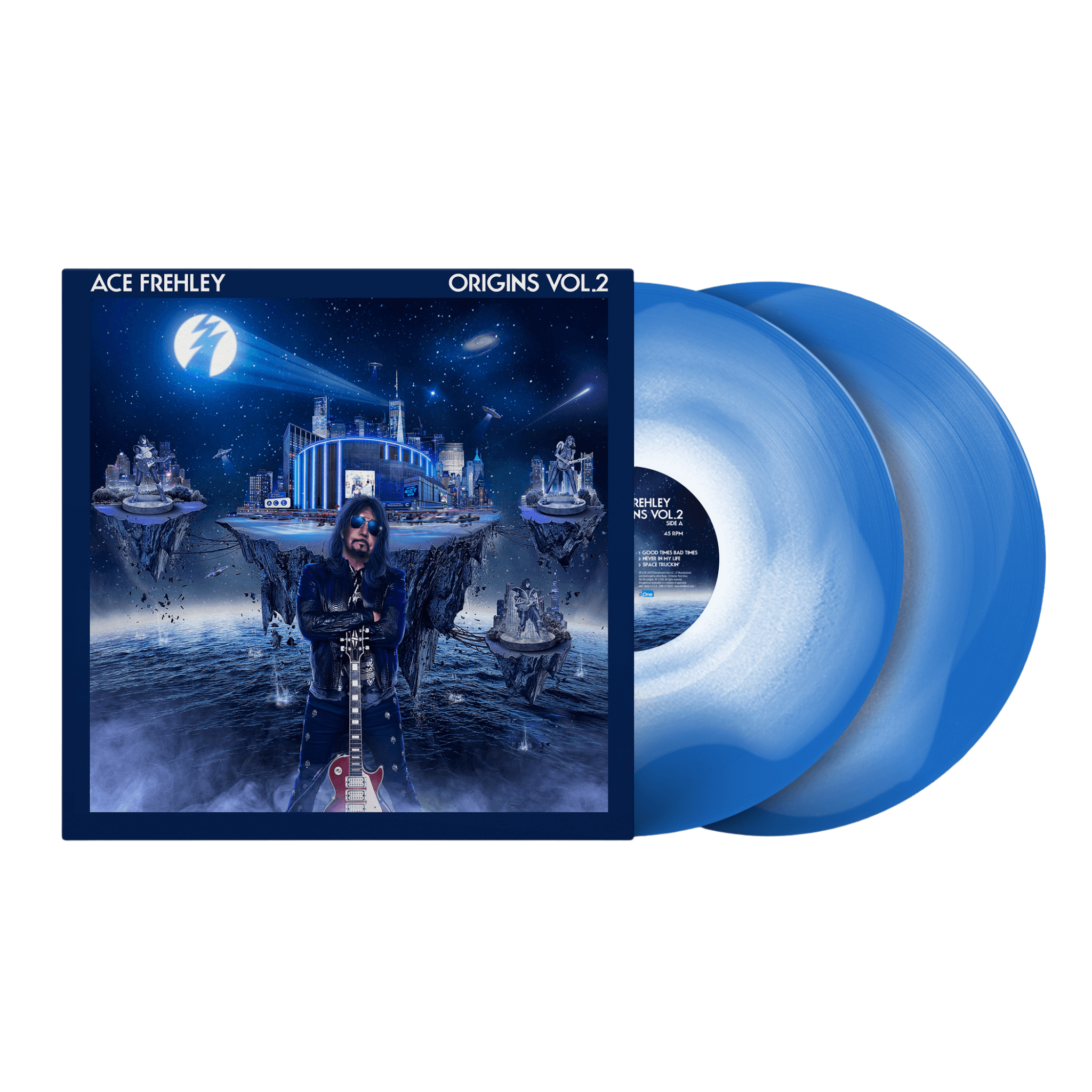 Ace Frehley - Origins Vol. 2 - Blue/White Vinyl LP - MNRK Heavy