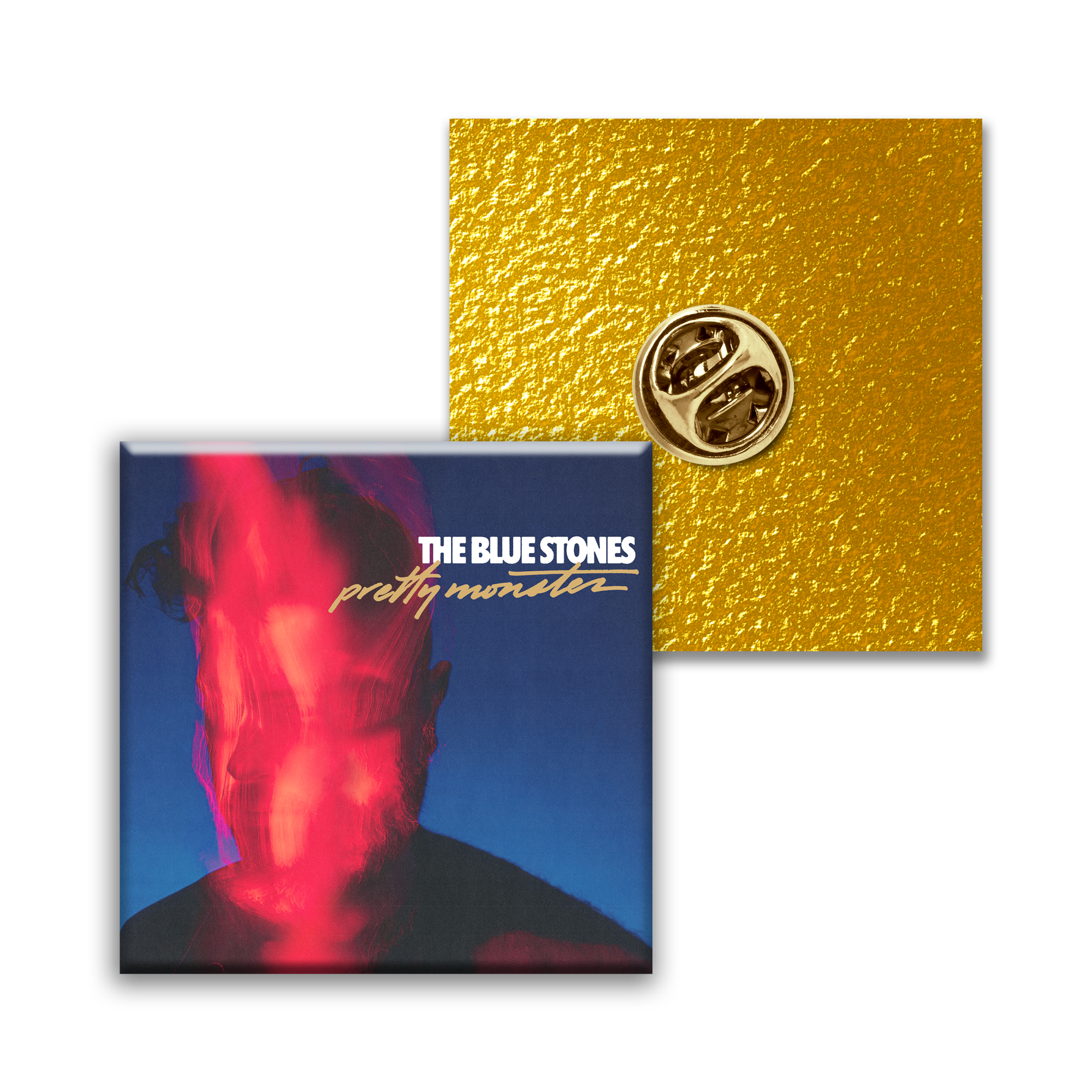 The Blue Stones - Pretty Monster Album Art Pin