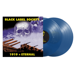 Black Label Society 1919 Eternal Blue Vinyl LP Black Label Society Merchandise