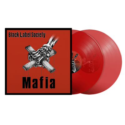 Black Label Society Mafia Red Vinyl LP Black Label Society Merchandise Zakk Wylde Mafia