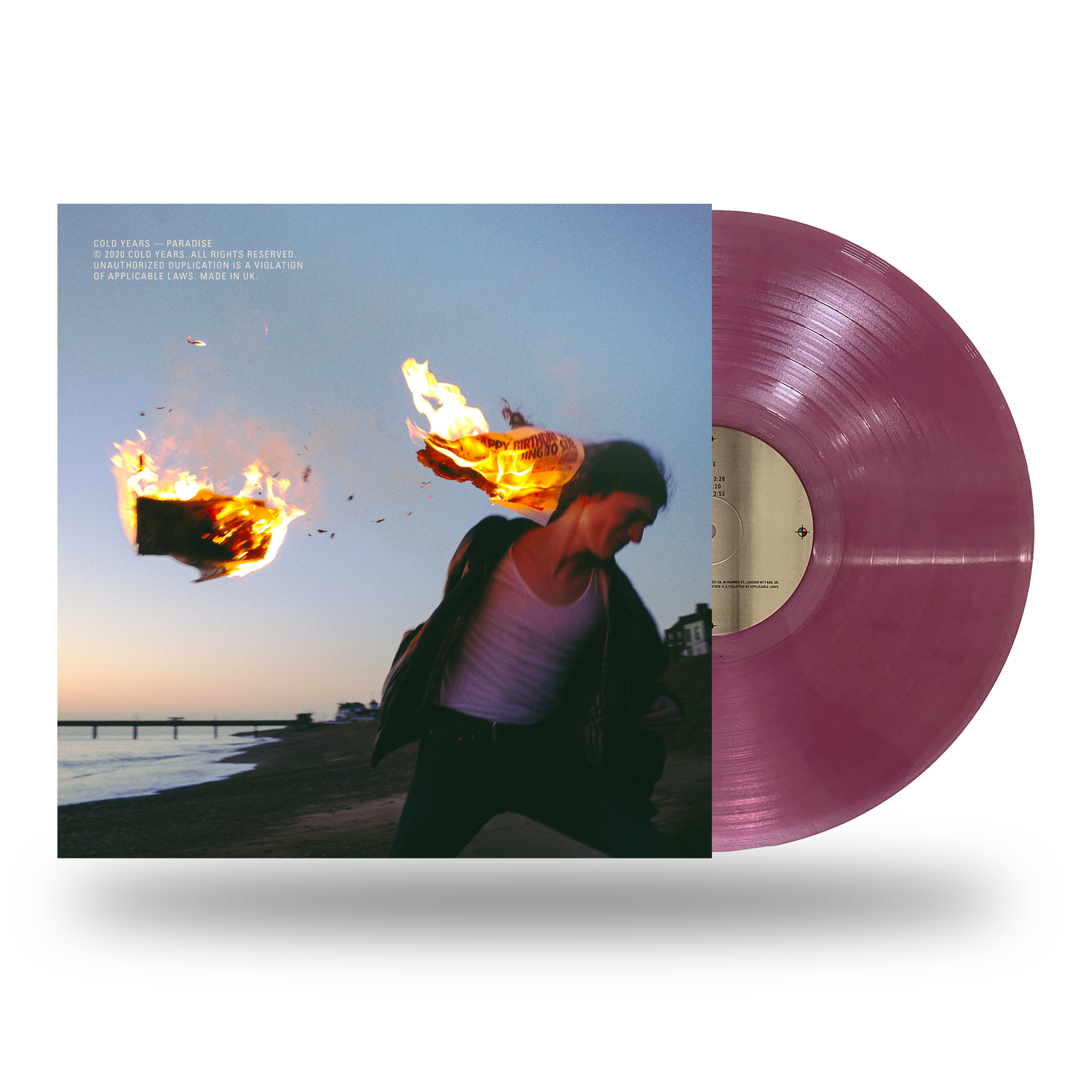 Cold Years - "Paradise" Translucent Purple LP